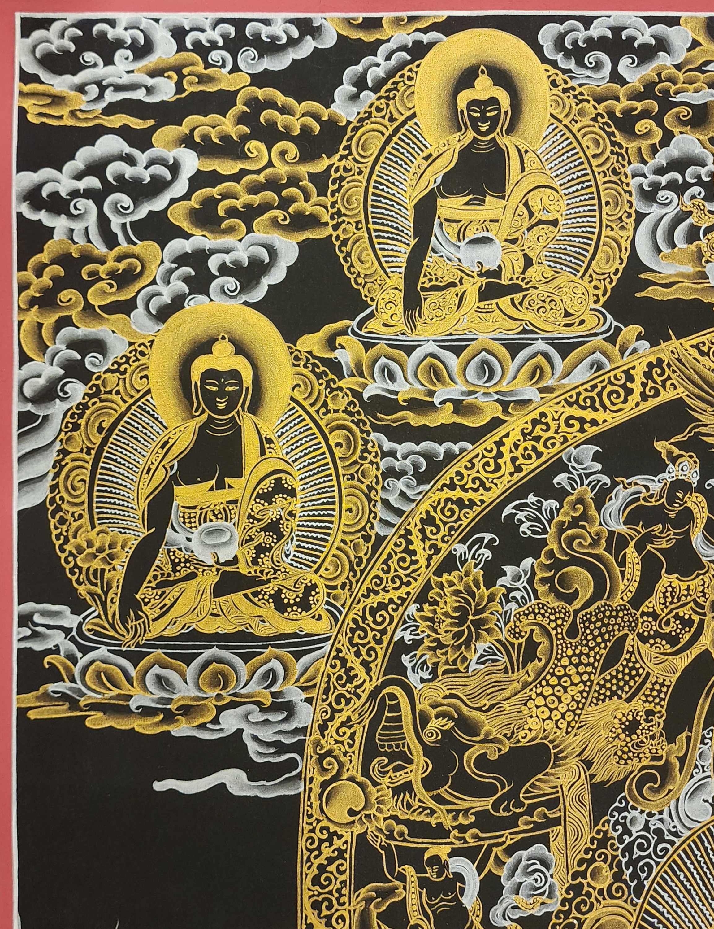 Shakyamuni Buddha Thangka, <span Style=