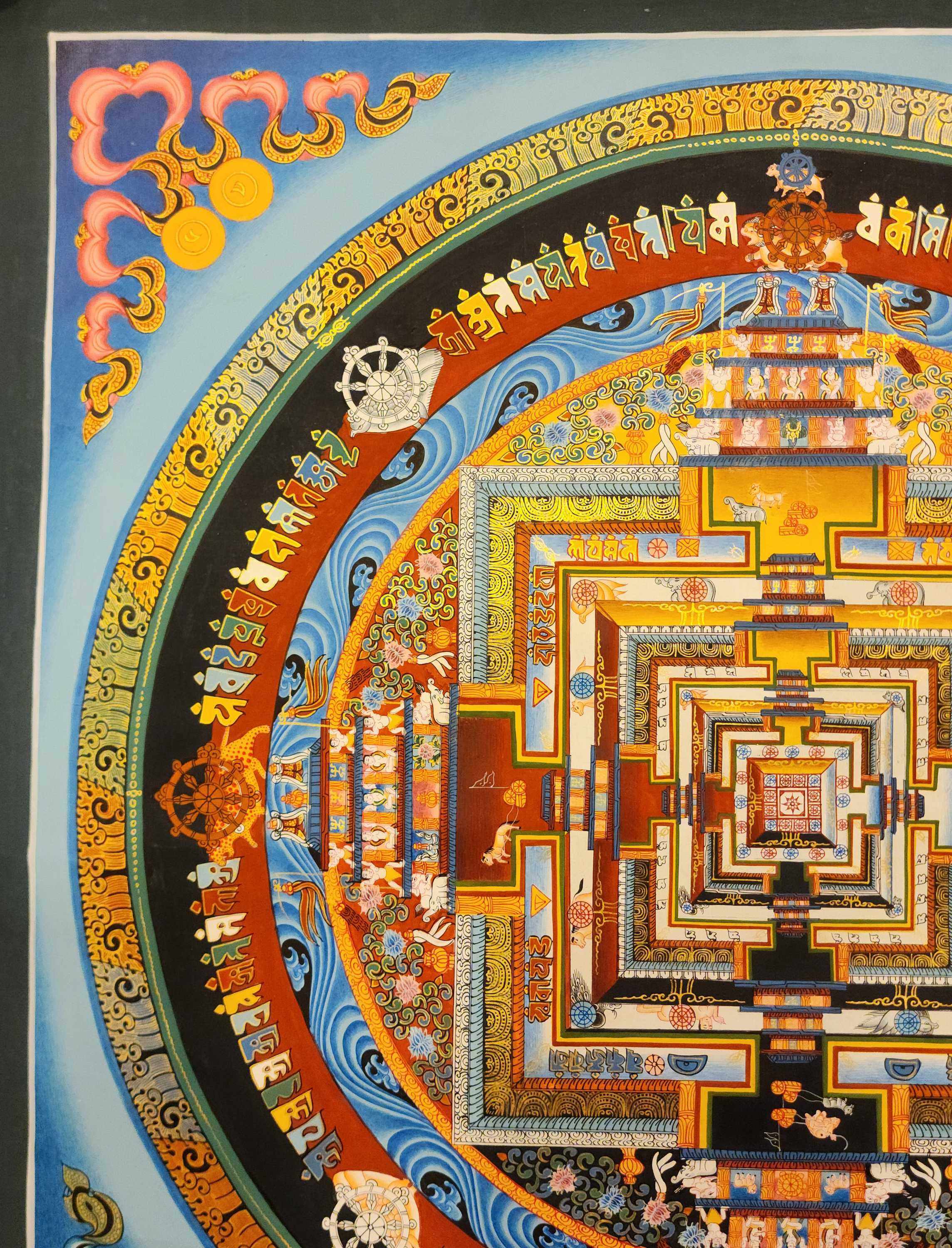 Kalachakra Mandala Thangka, <span Style=