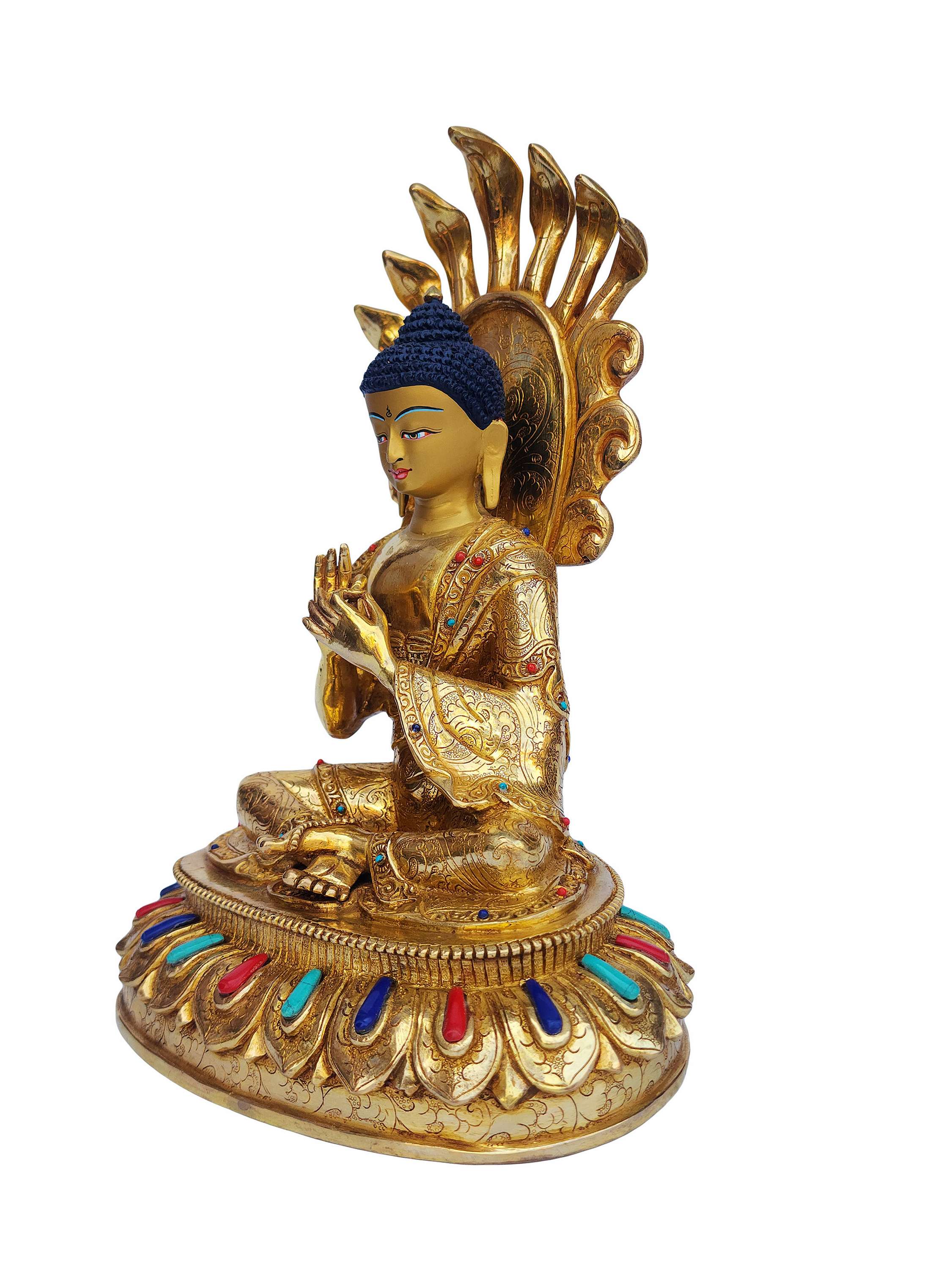 Nagarjuna Buddha, Buddhist Handmade Statue, <span Style=