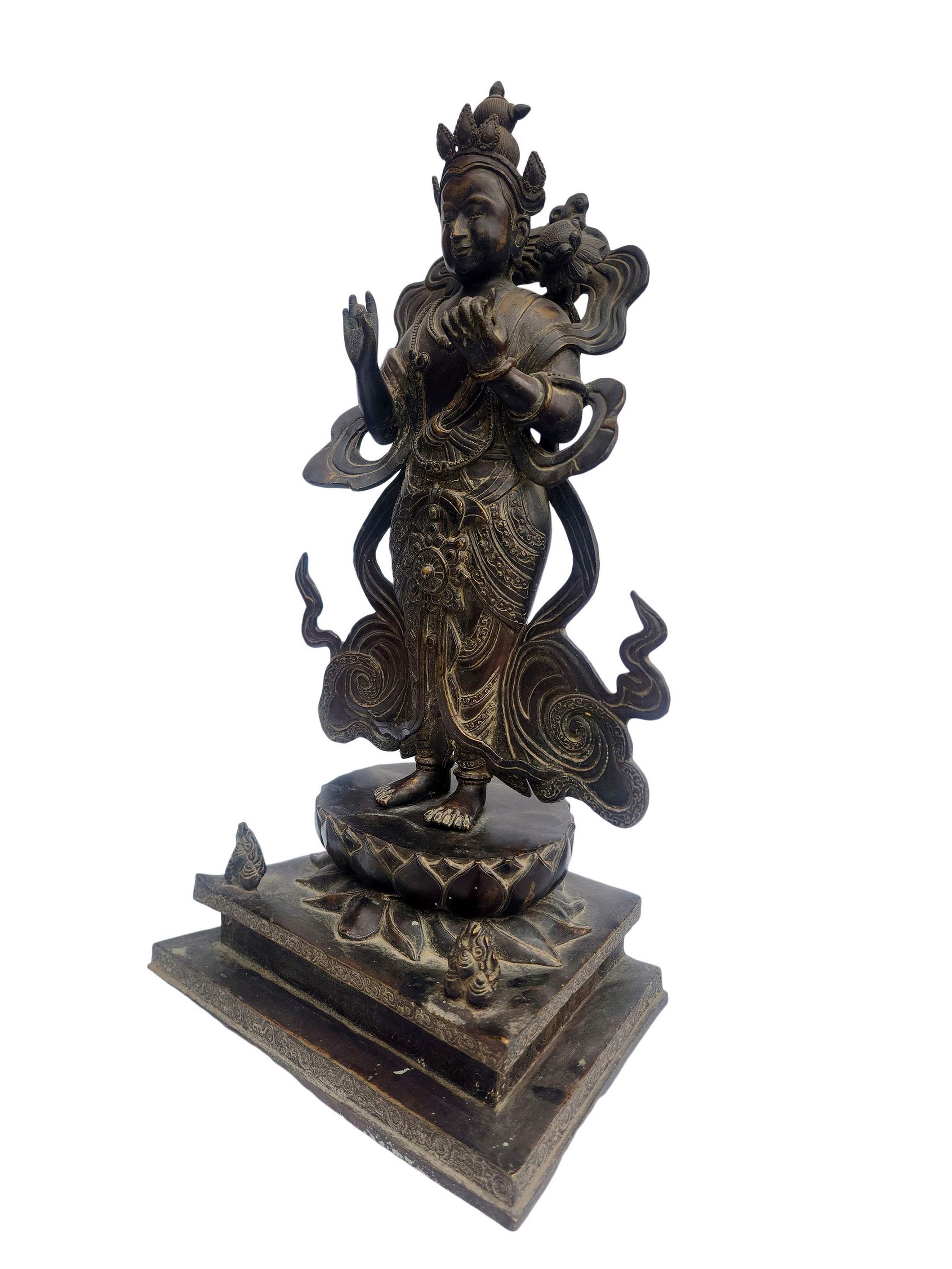 Taiwan Guru, Buddhist Handmade Statue, <span Style=