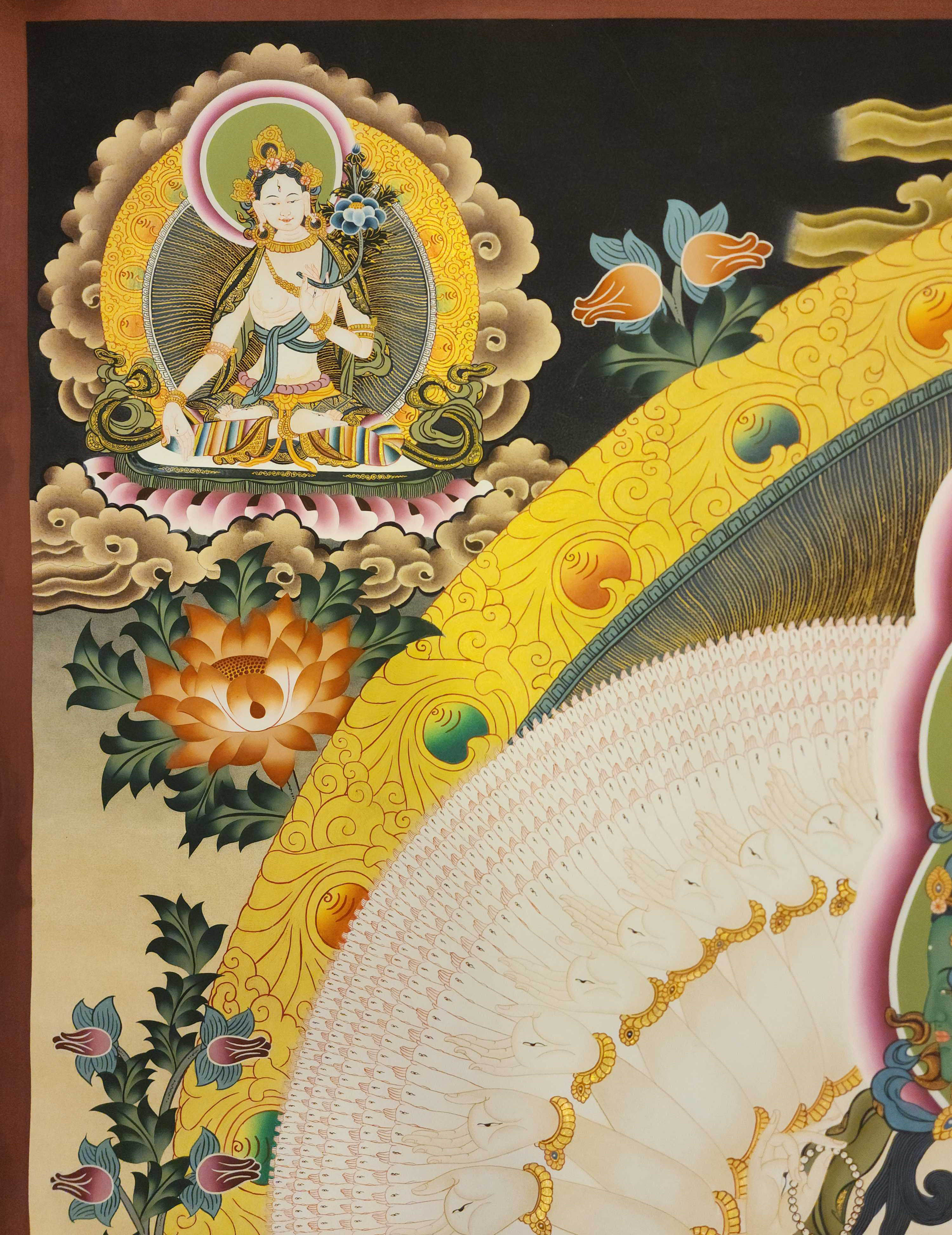 1000 Arms Sahasrabhuja Avalokitesvara, <span Style=