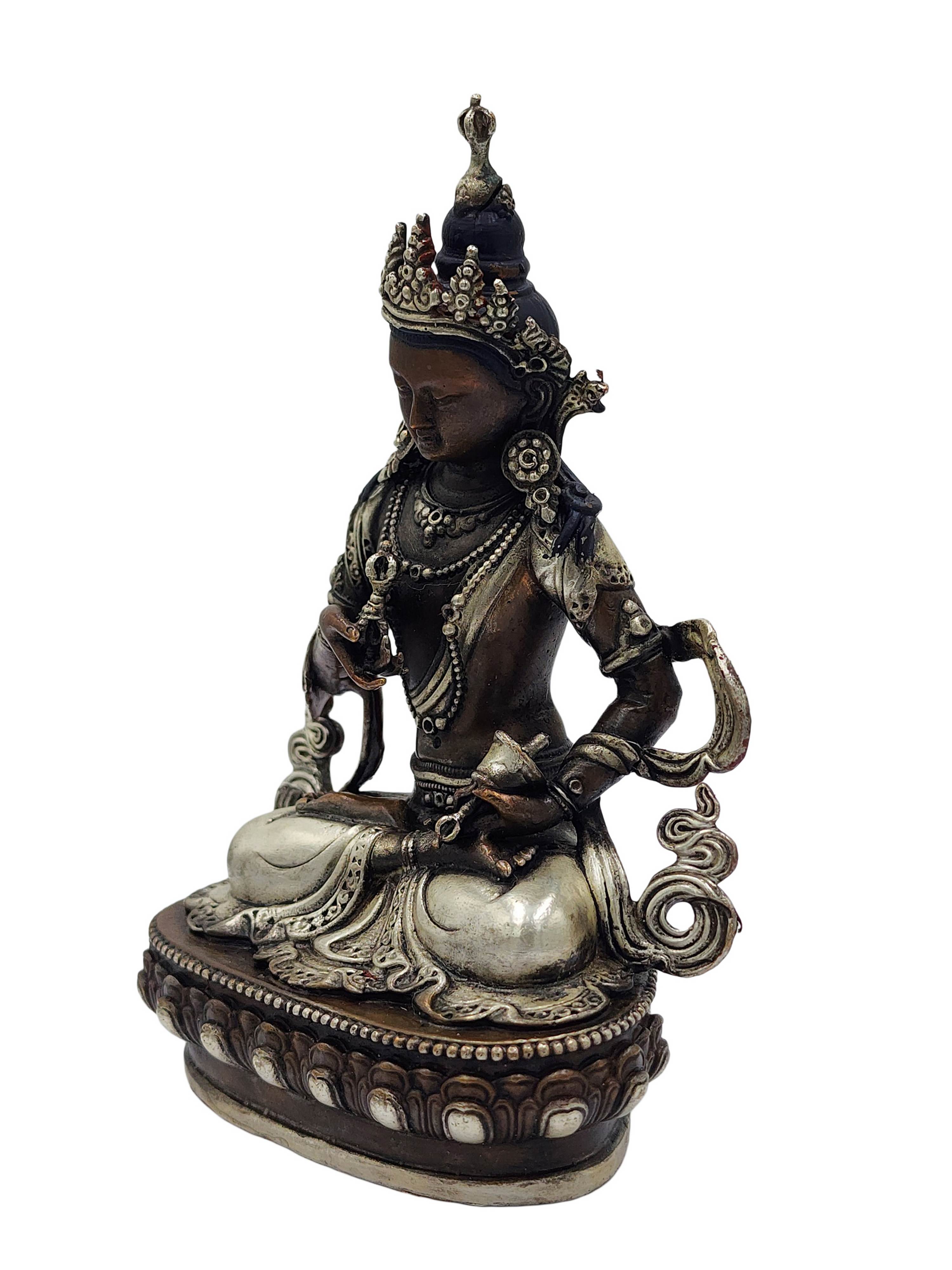 Vajrasattva, Buddhist Miniature Statue, <span Style=