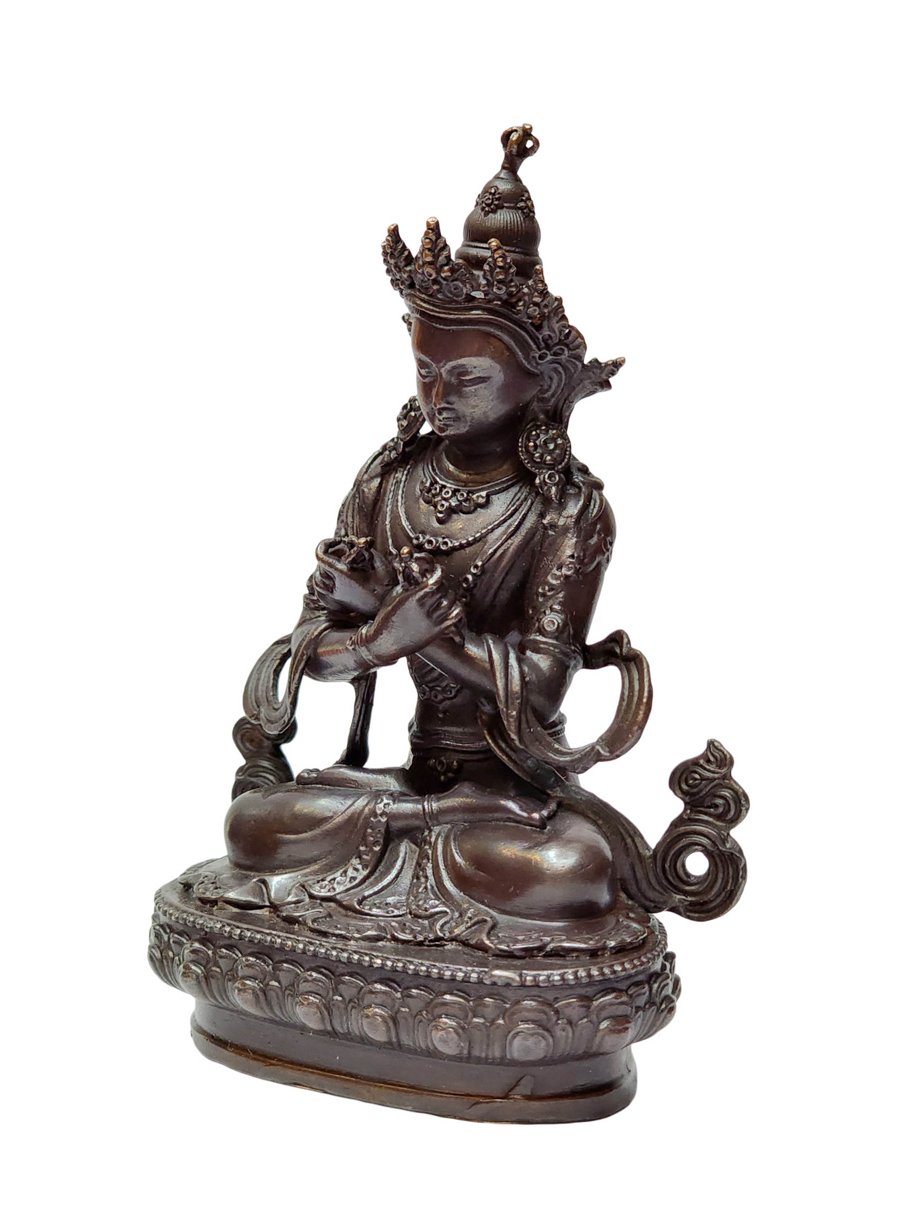 Vajradhara, Buddhist Miniature Statue, <span Style=