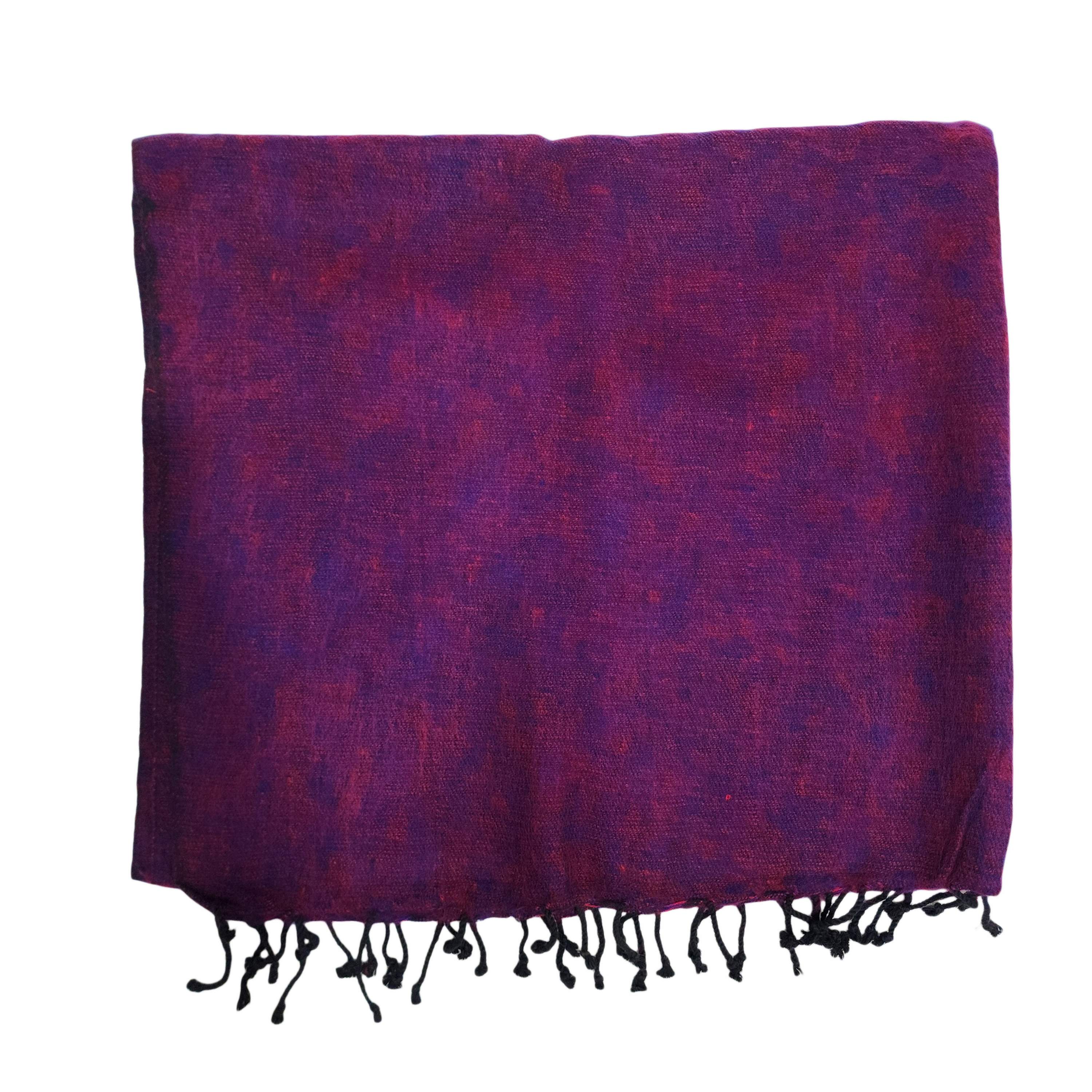 Yak Wool Blanket, Nepali Acrylic Hand Loom Blanket, Color <span Style=