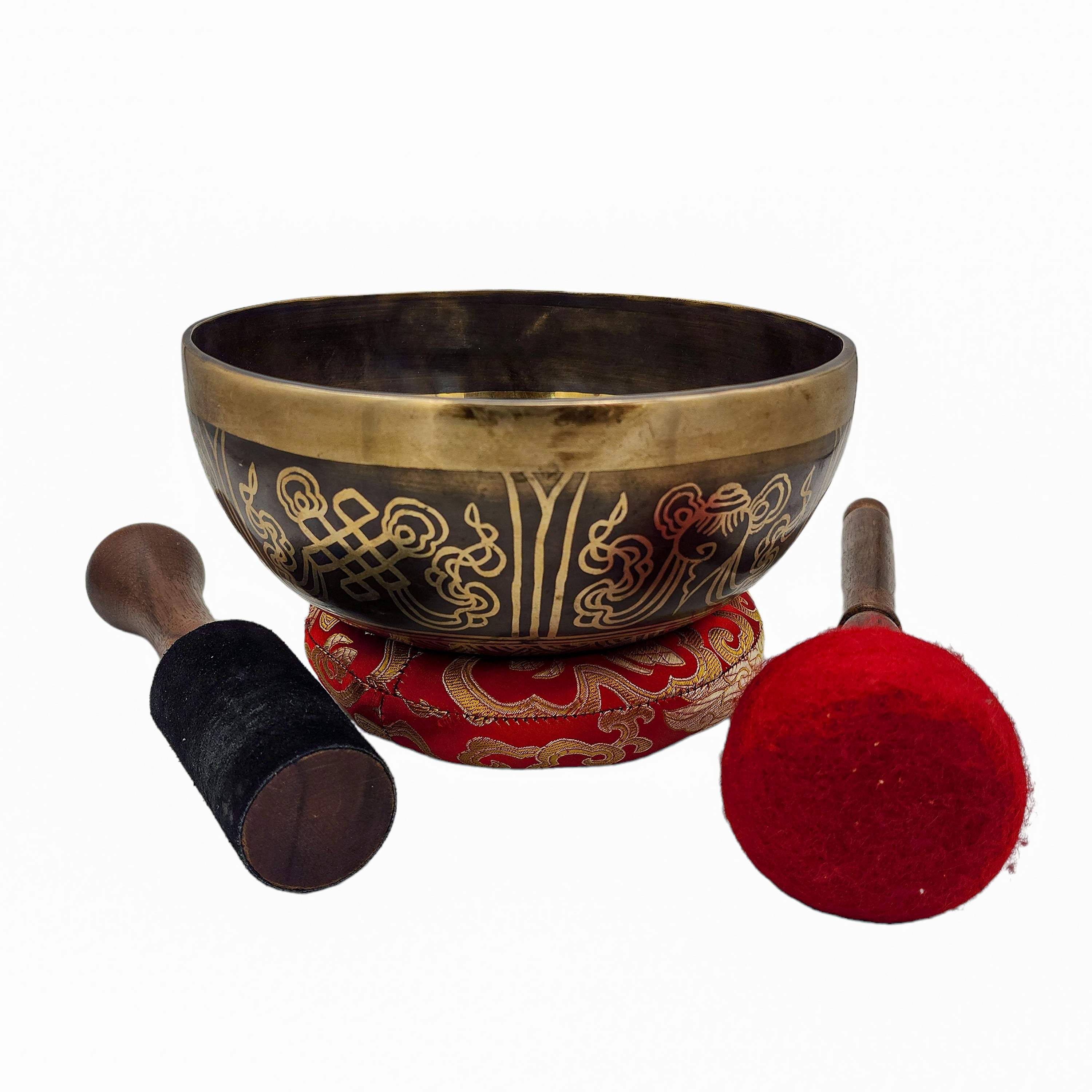 Singing Bowl, Buddhist Hand Beaten, <span Style=