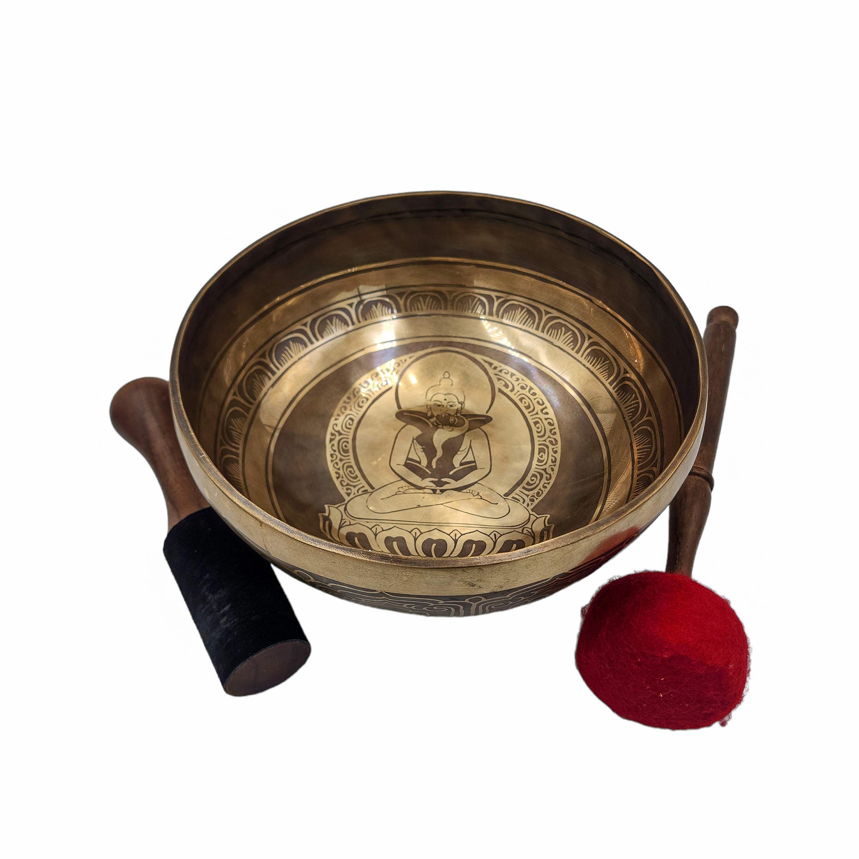 Singing Bowl, Buddhist Hand Beaten, <span Style=