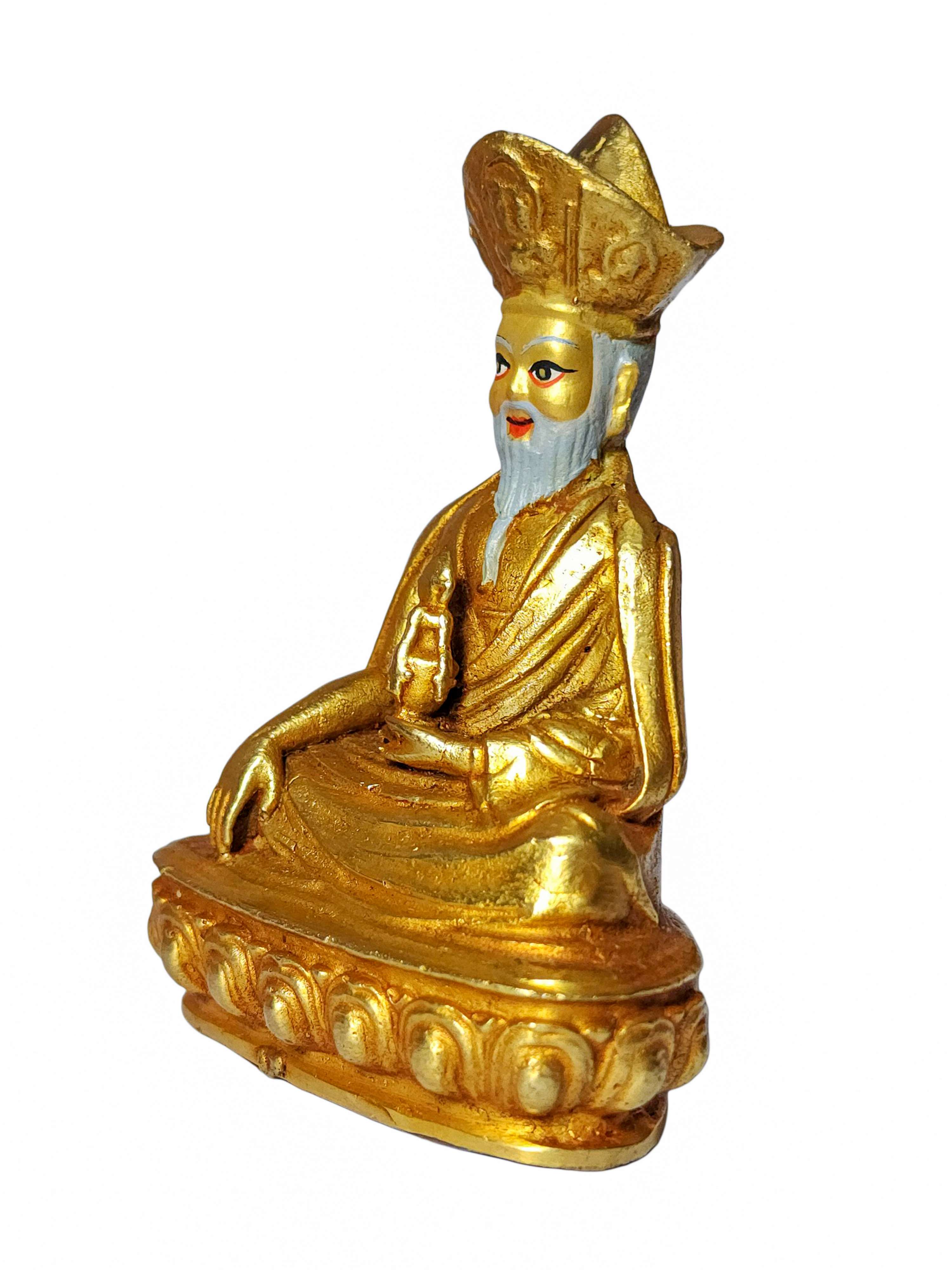 4th Zhabdrung Rinpoche, Buddhist Miniature Statue, <span Style=