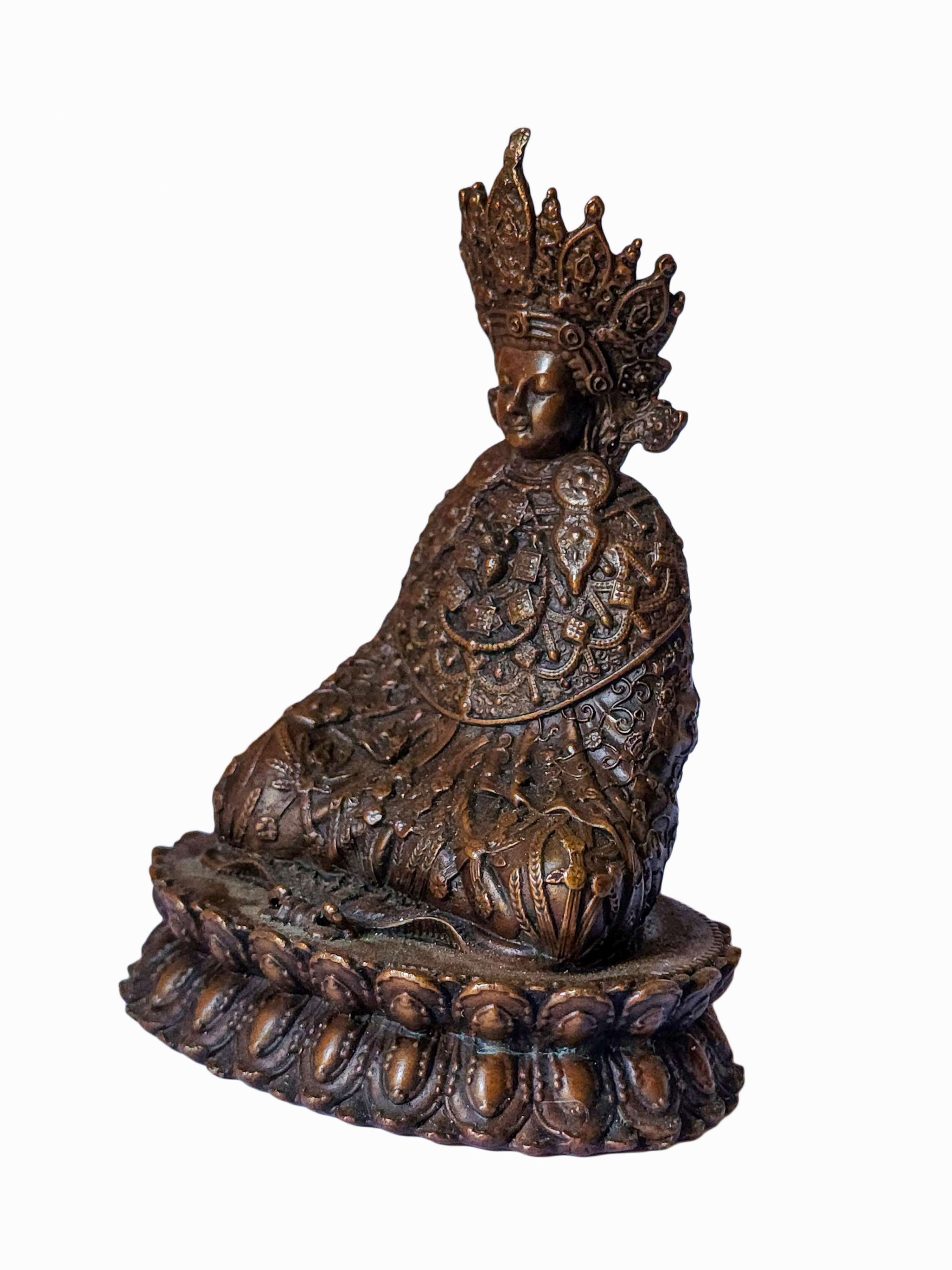 Dipankara Buddha, Buddhist Miniature Statue, <span Style=