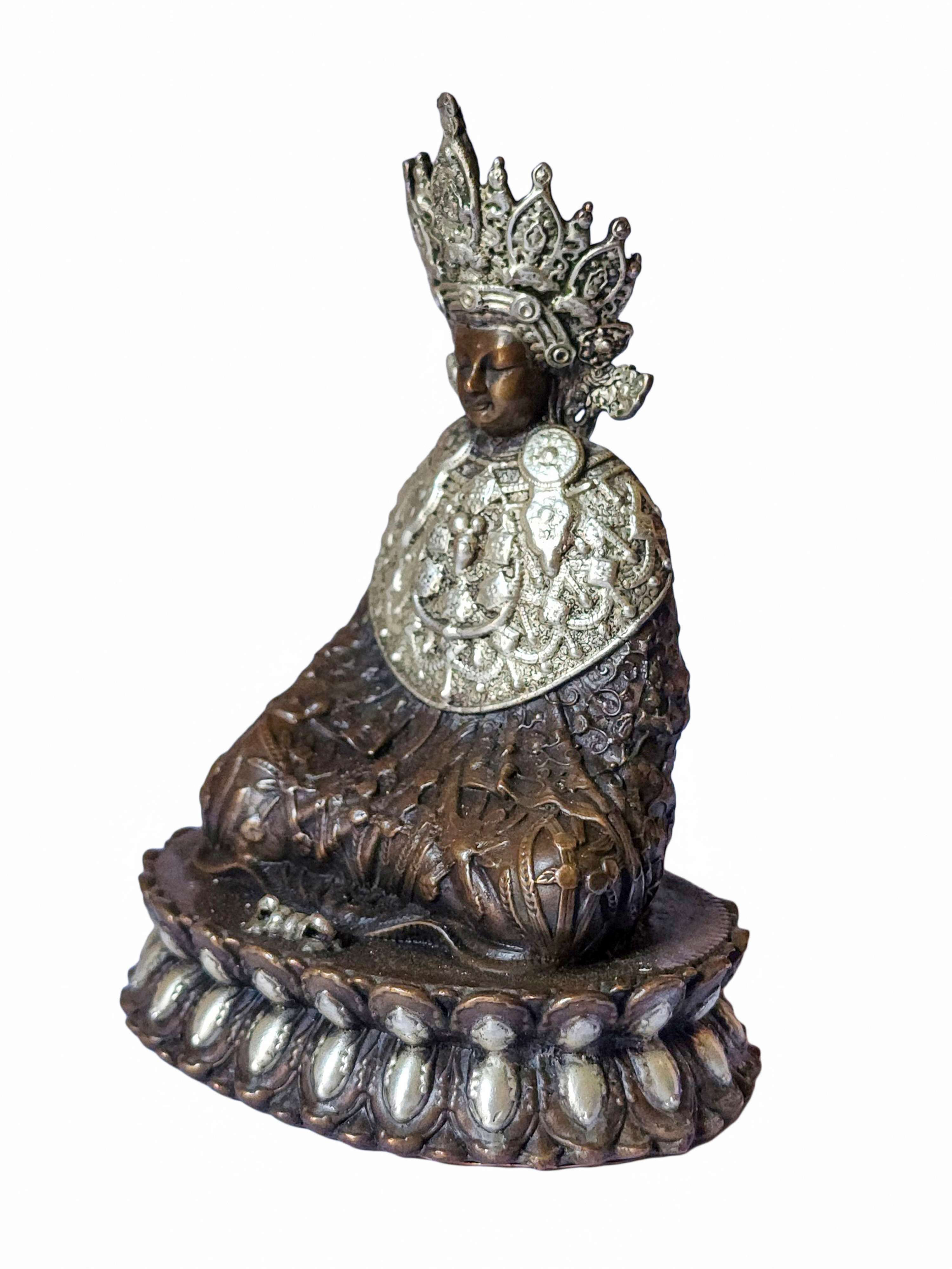 Dipankara Buddha, Buddhist Miniature Statue, <span Style=