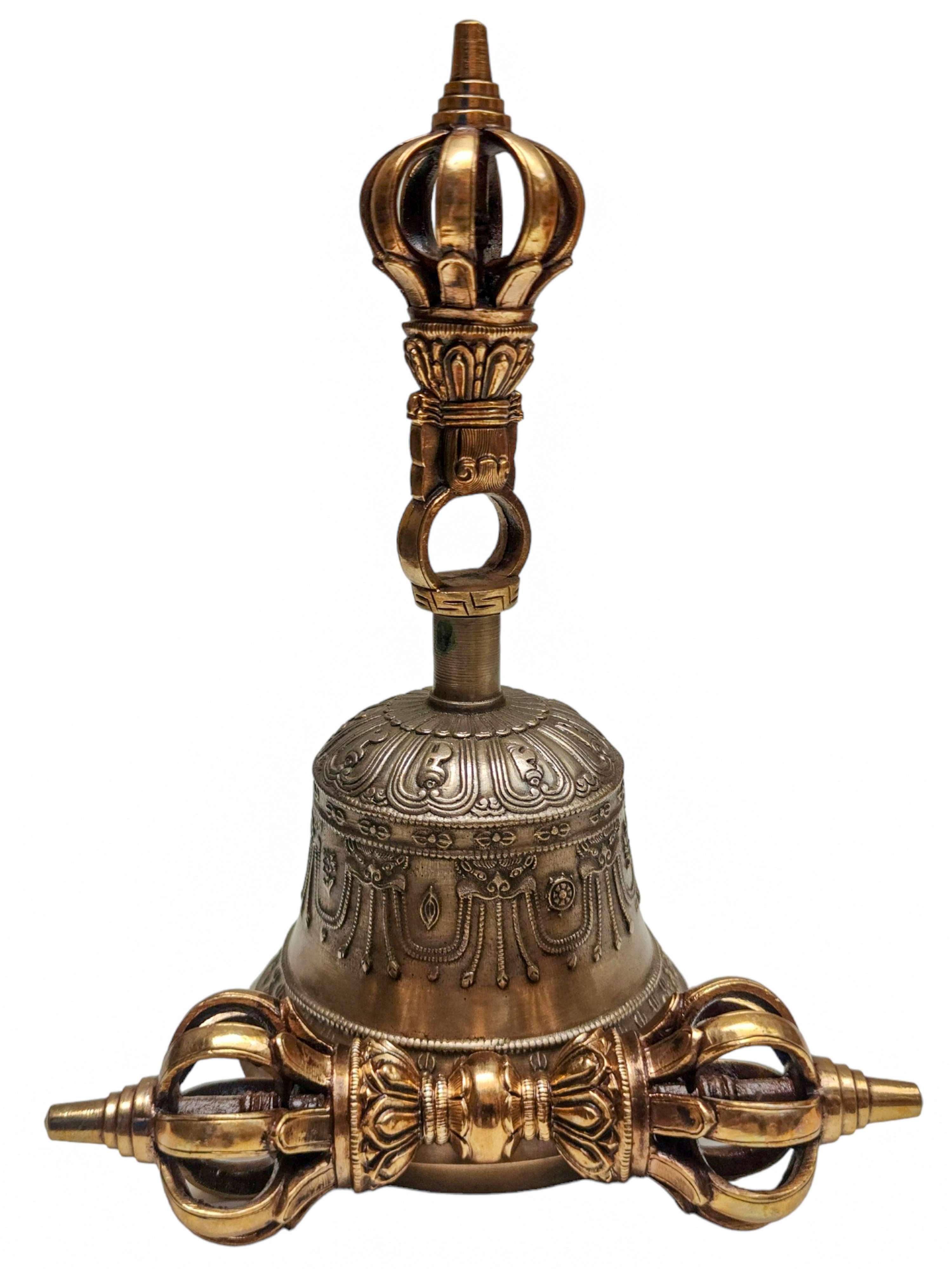 dehradun, Bell And Dorje, Pure Bronze Bell And Dorje vajra