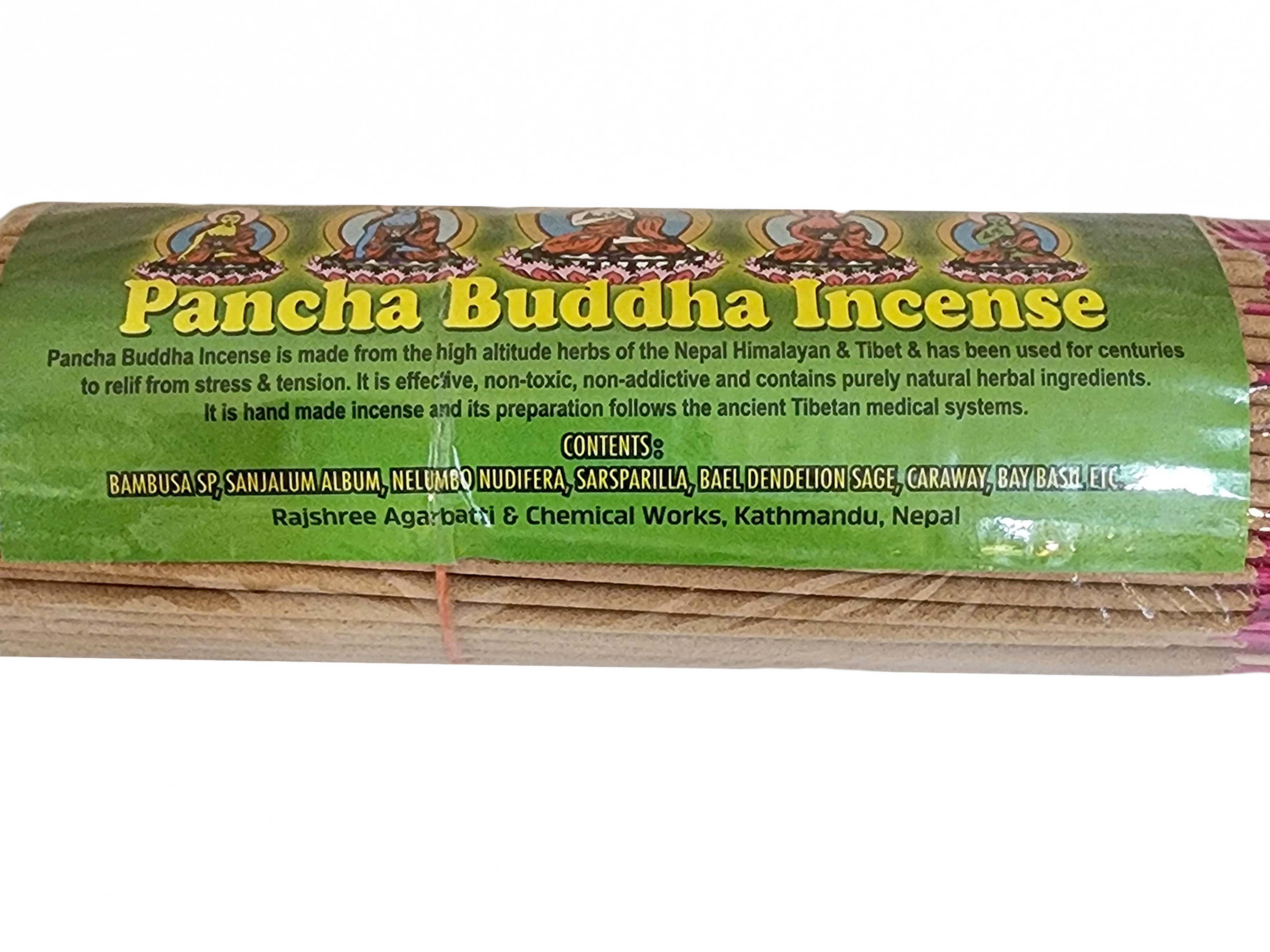 Pancha Buddha Ritual Incense, high Quality, Made In Nepal