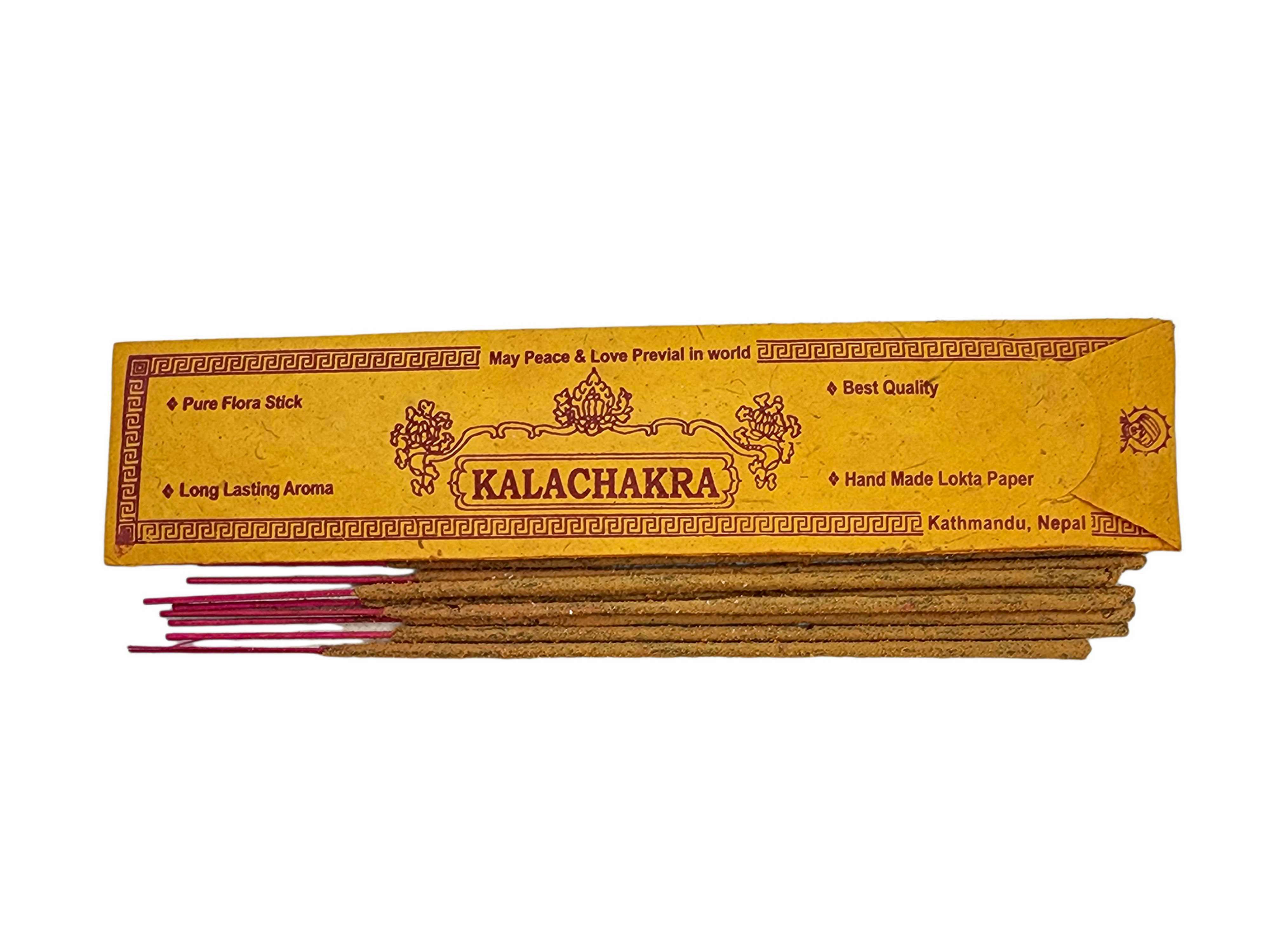 Kalachakra Ritual Incense Stick, 10 Stick, high Quality, Made In Nepal