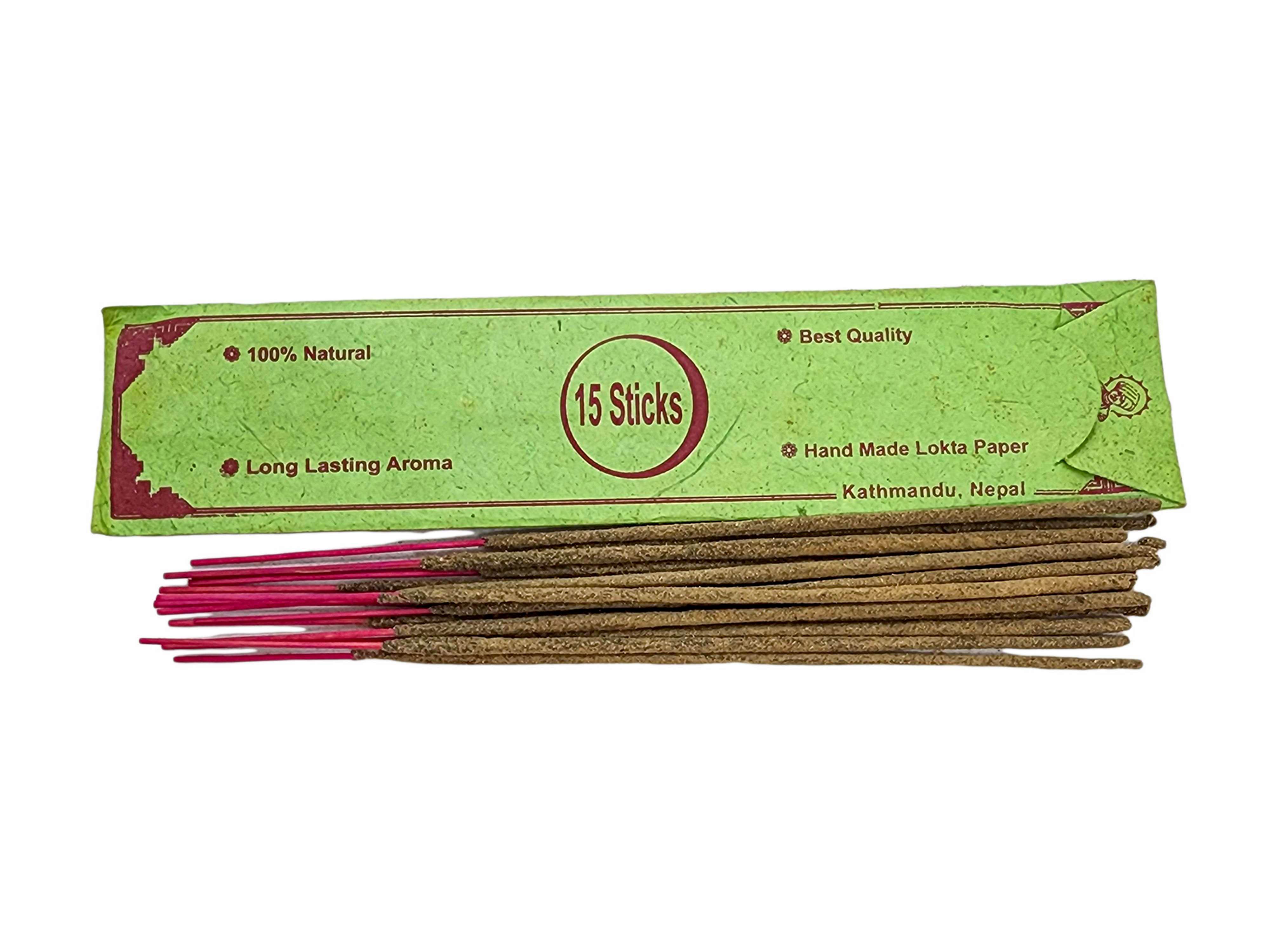 Dolma Ritual Incense Stick, 15 Stick, high Quality, Made In Nepal