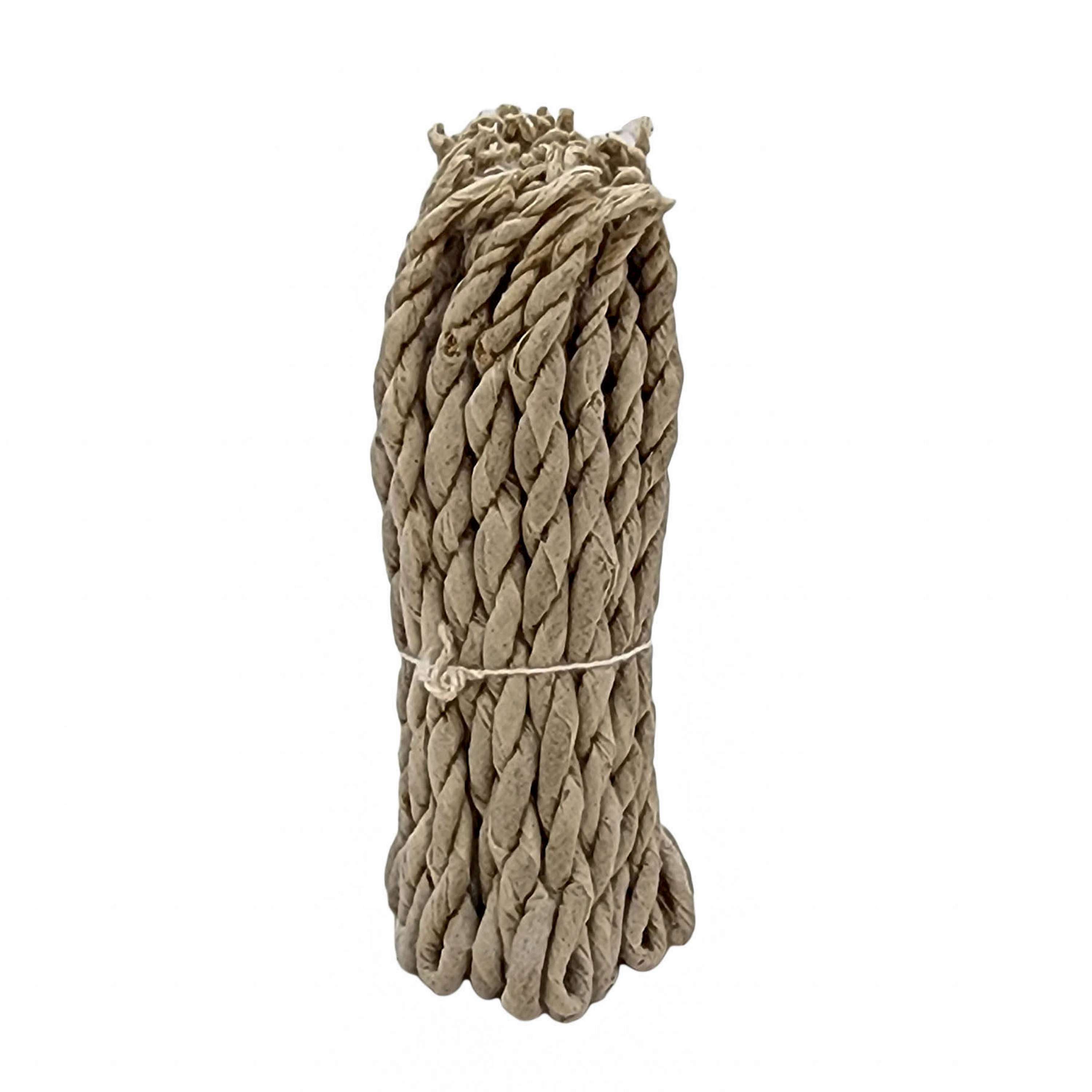 Kalachakra Lemoh Grass Organic Handmade Rope Incense, <span Style=