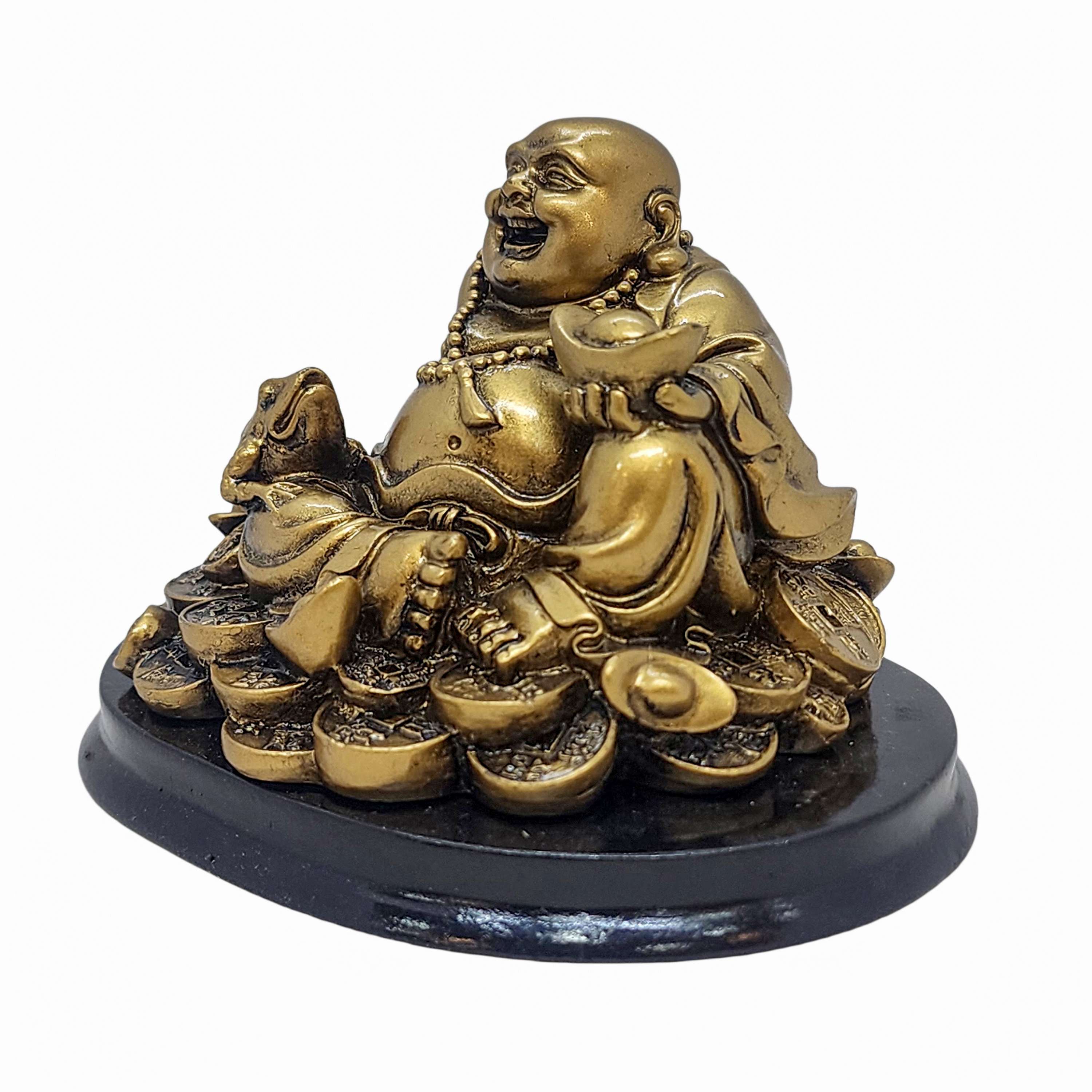 laughing Buddha , Buddhist Miniature Statue, ceramic Molding | Price ...