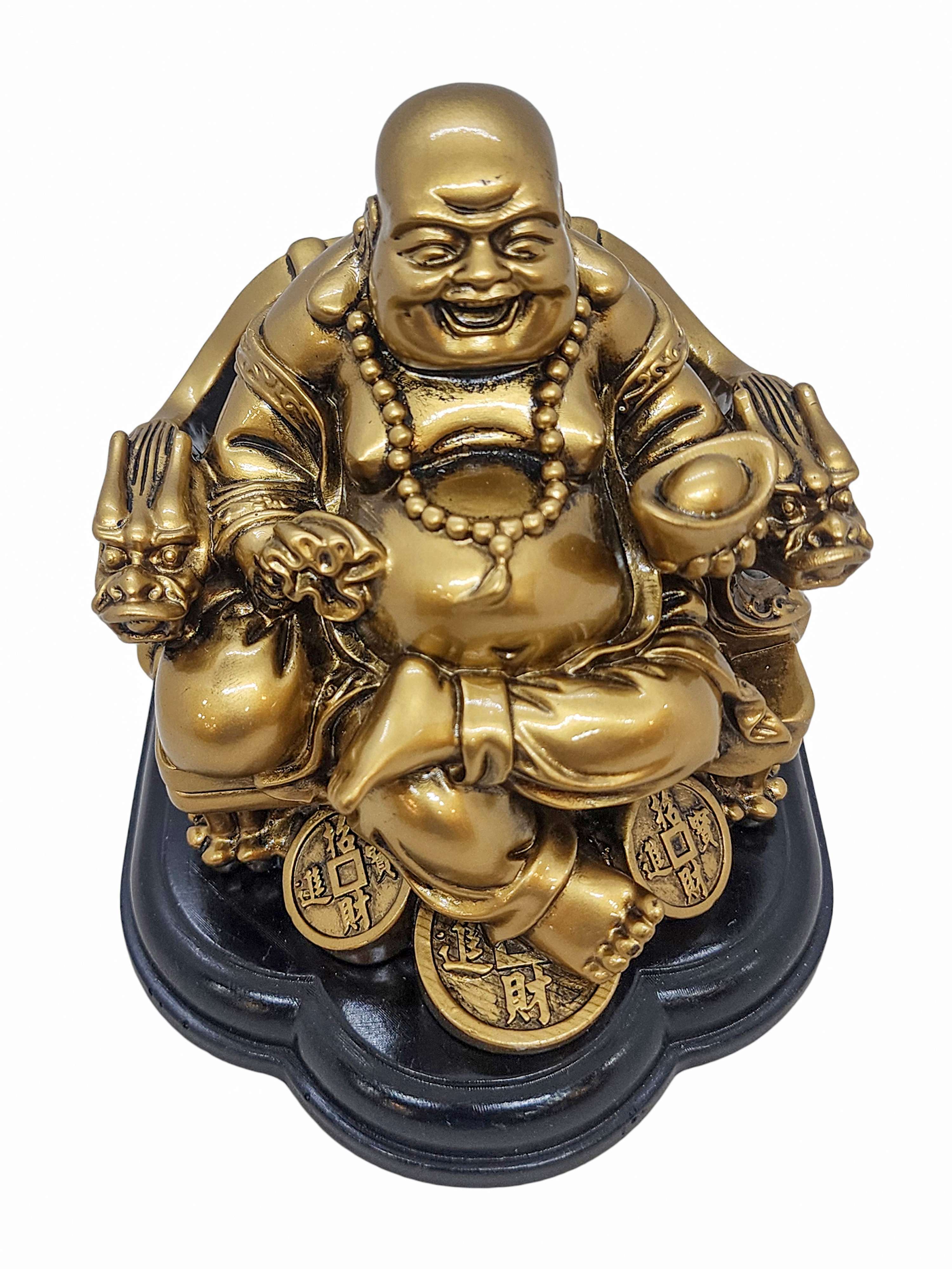 laughing Buddha , Buddhist Miniature Statue, ceramic Molding | Price ...