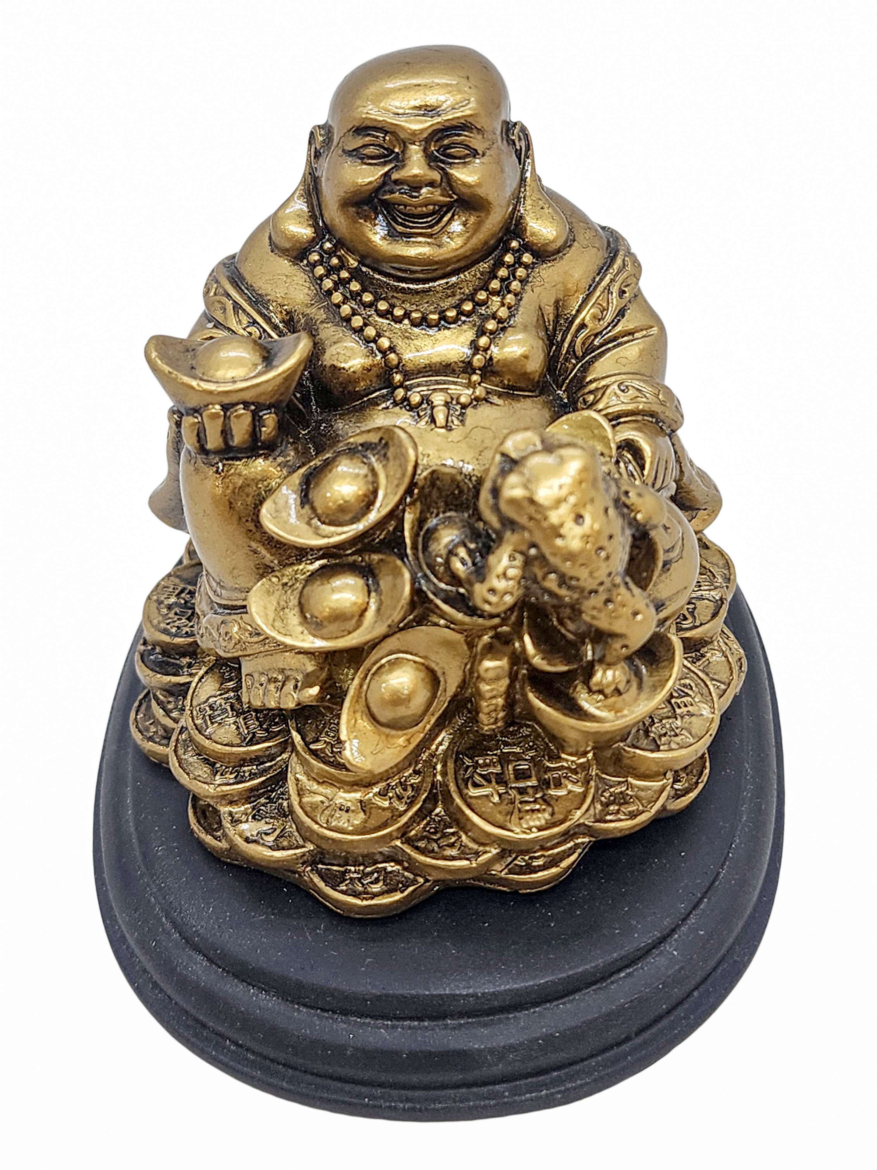 laughing Buddha , Buddhist Miniature Statue, ceramic Molding | Price ...