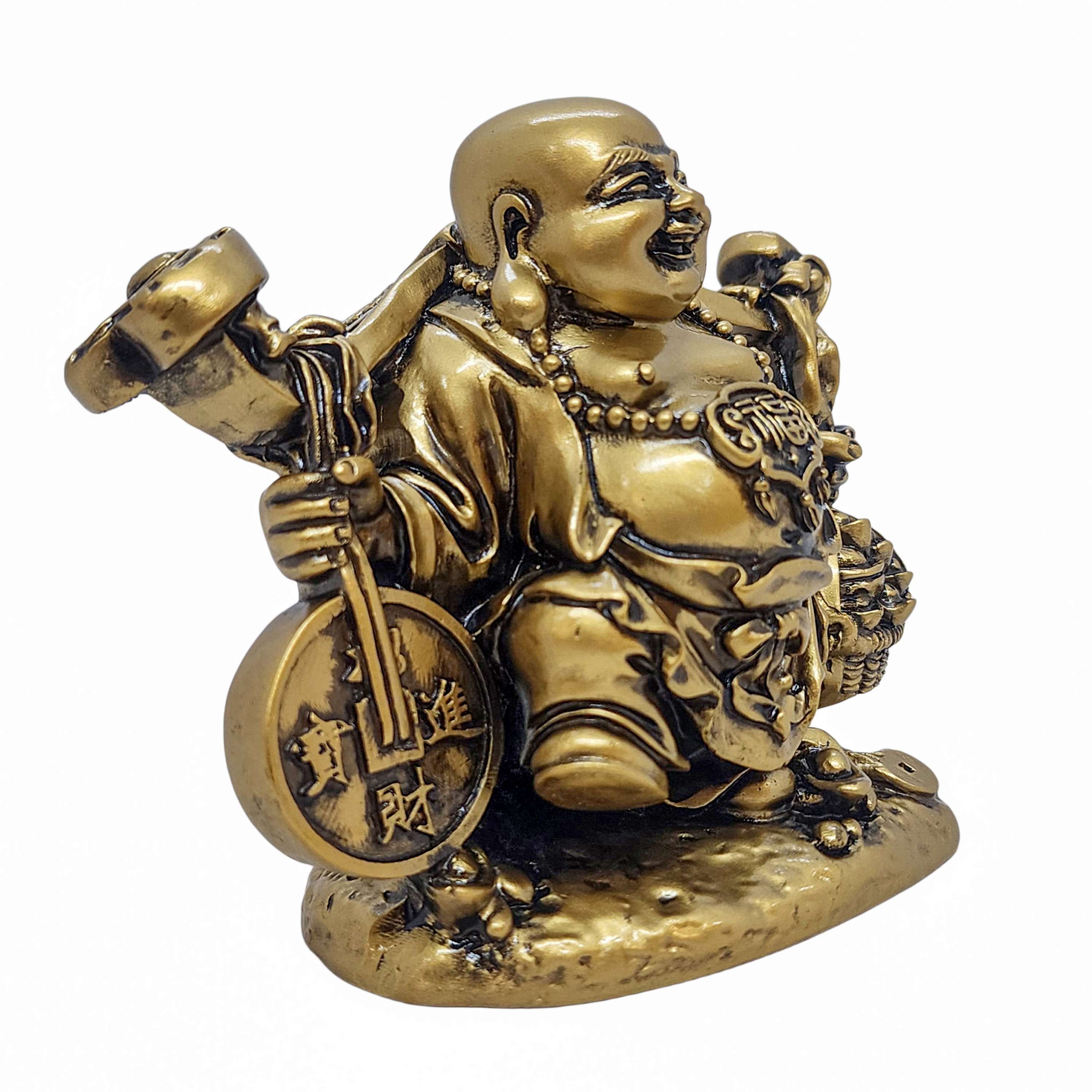 laughing Buddha , Buddhist Miniature Statue, ceramic Molding | Price ...