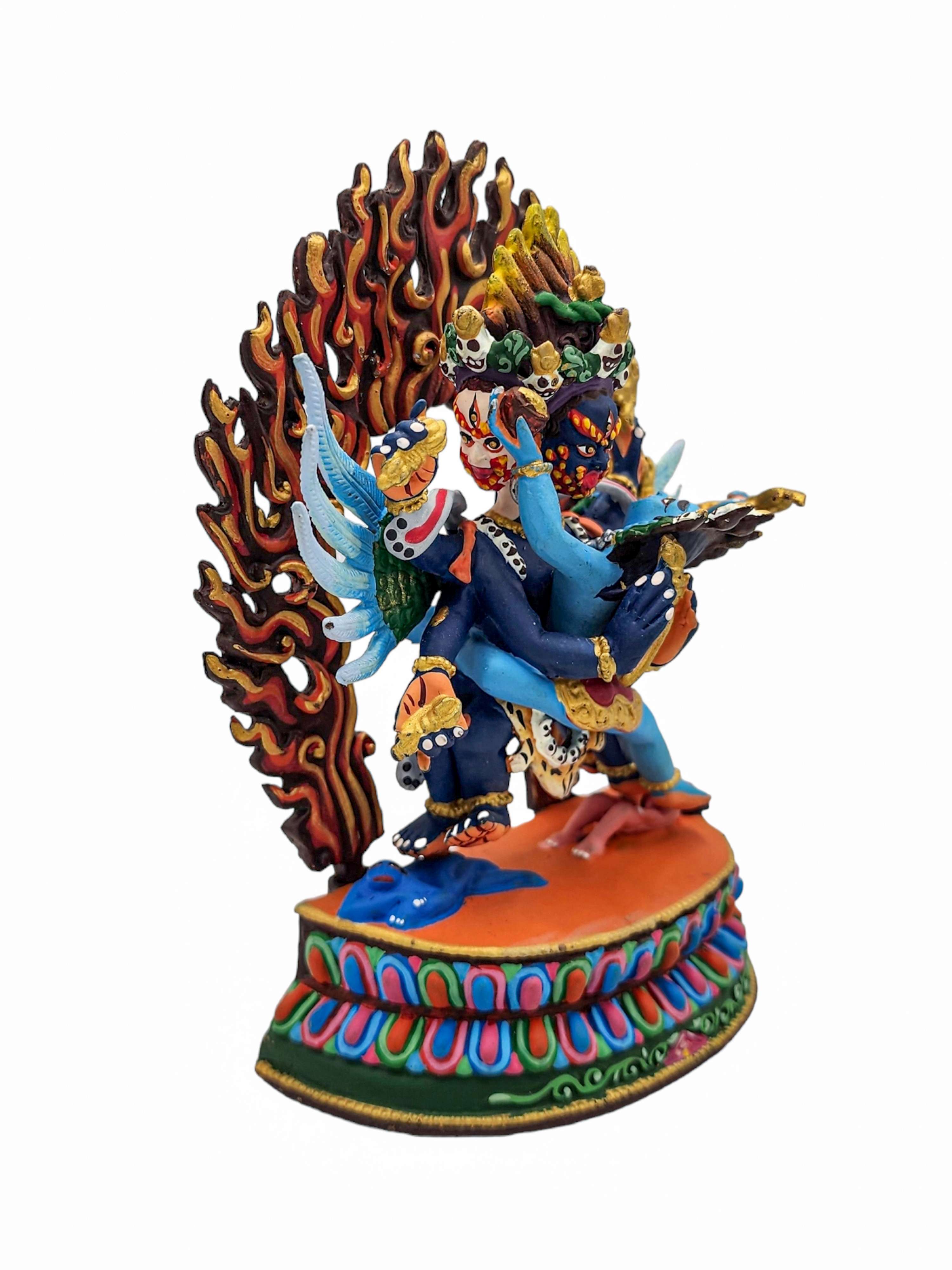 vajrakilaya, Buddhist Statue, traditional Color Finishing, high Quality