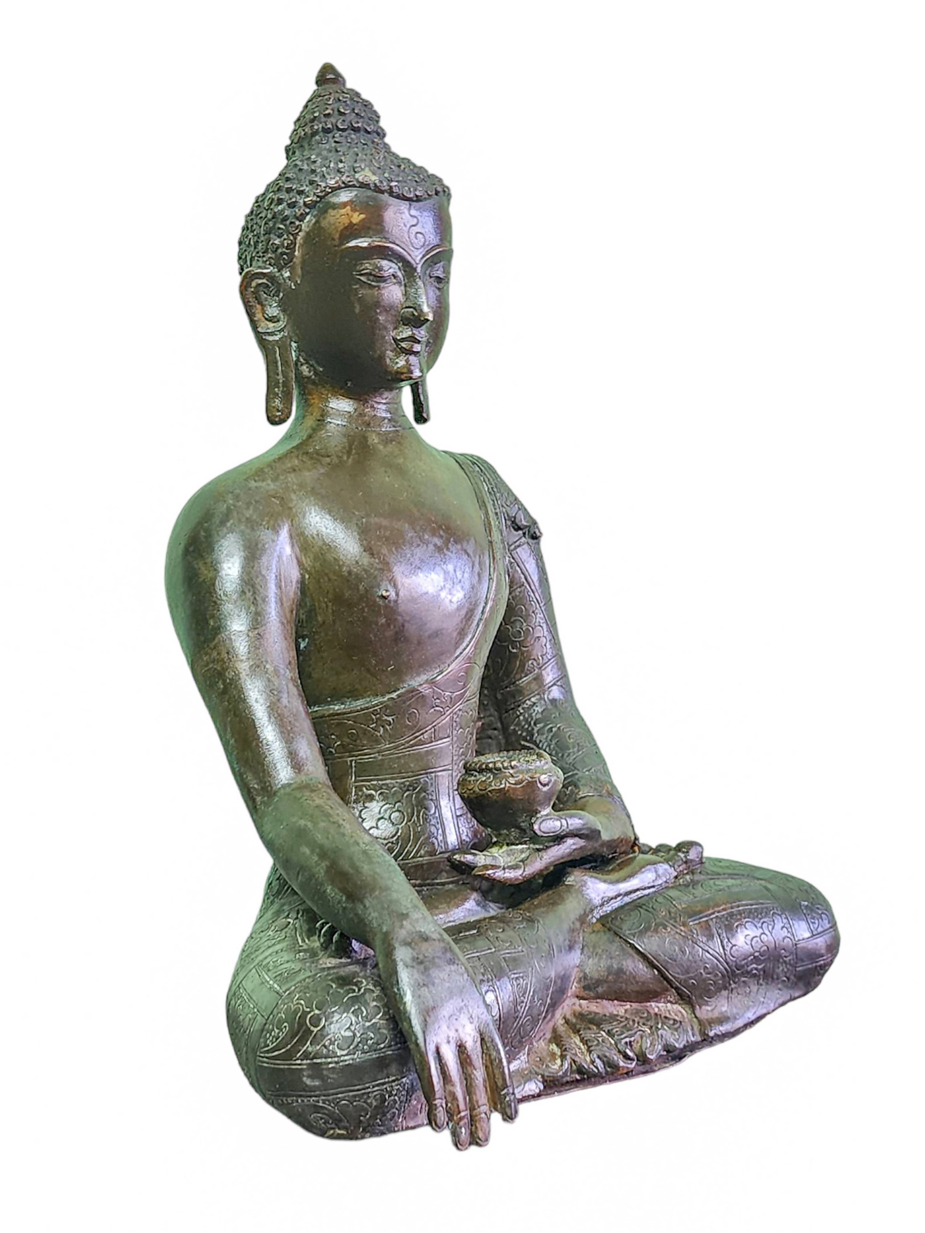 Buddhist Statue Of Shakyamuni Buddha antique Finishing