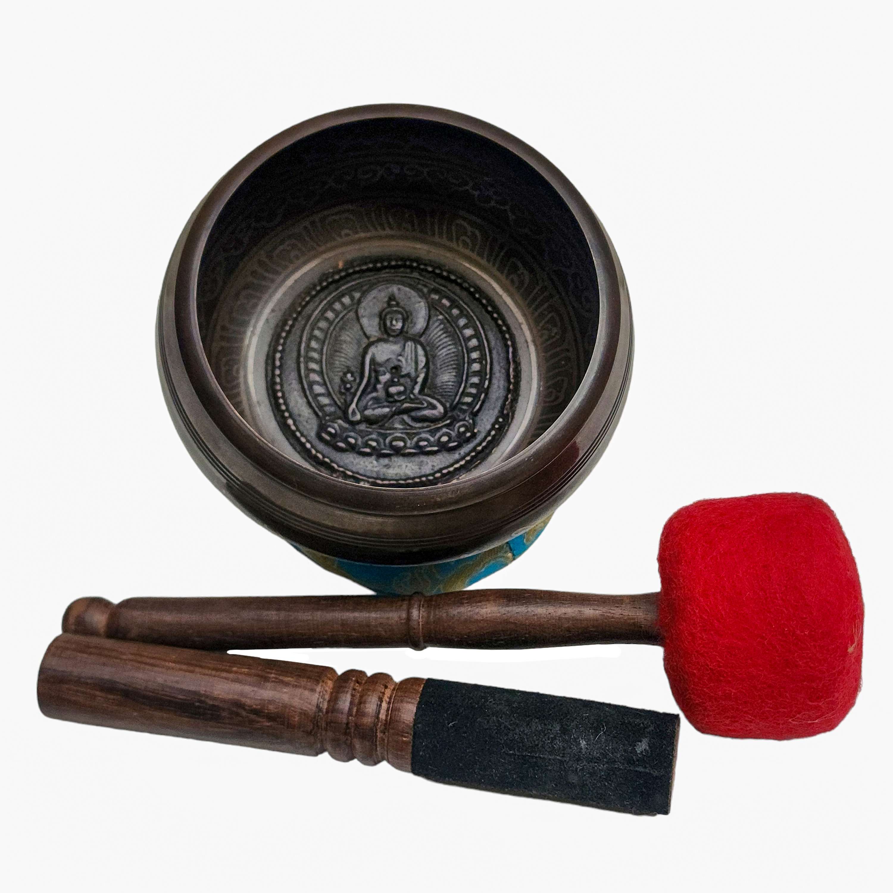 Nepali Singing Bowl With Carved Inside | Price: US$30.95 | Singing ...