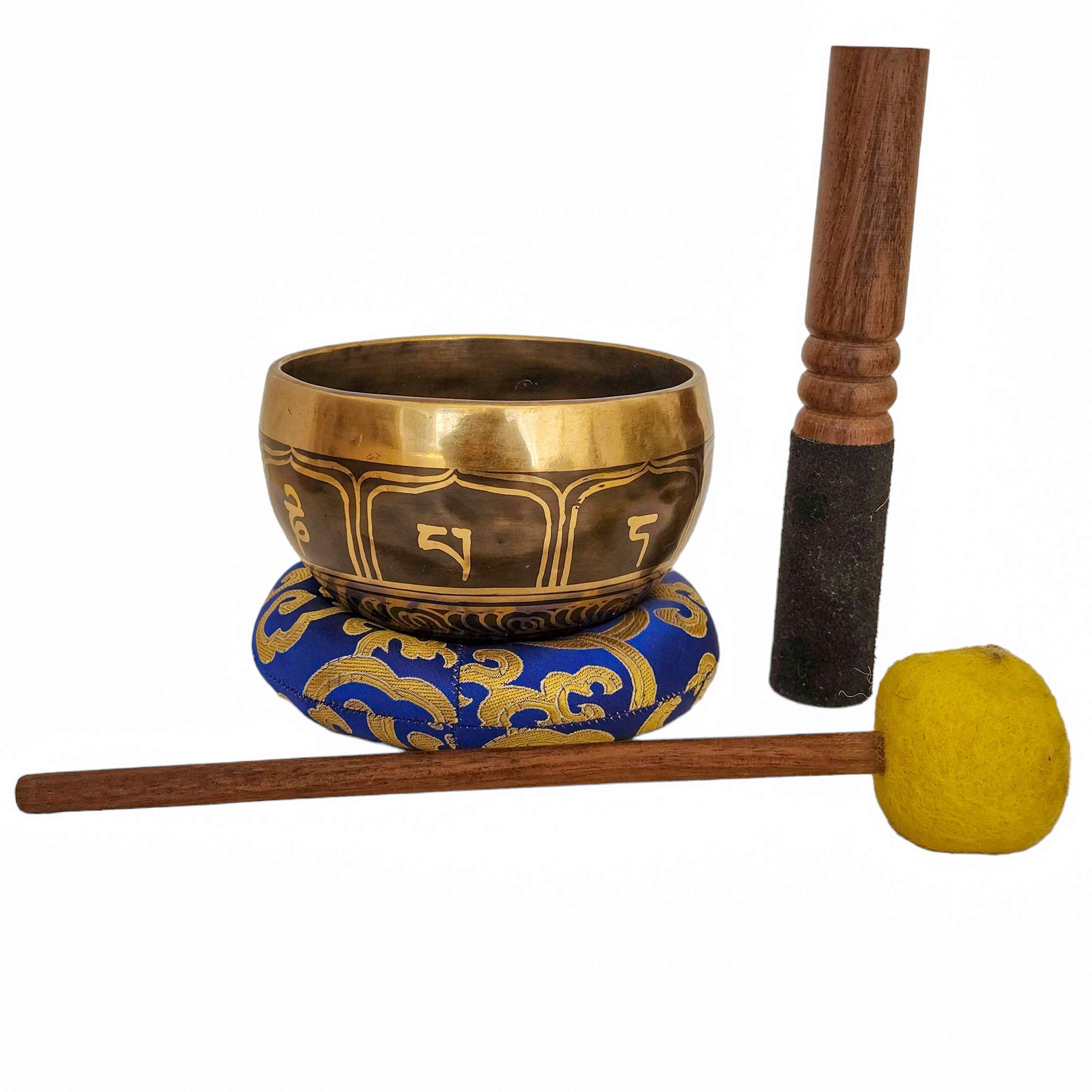 Singing Bowl, Buddhist Hand Beaten, <span Style=