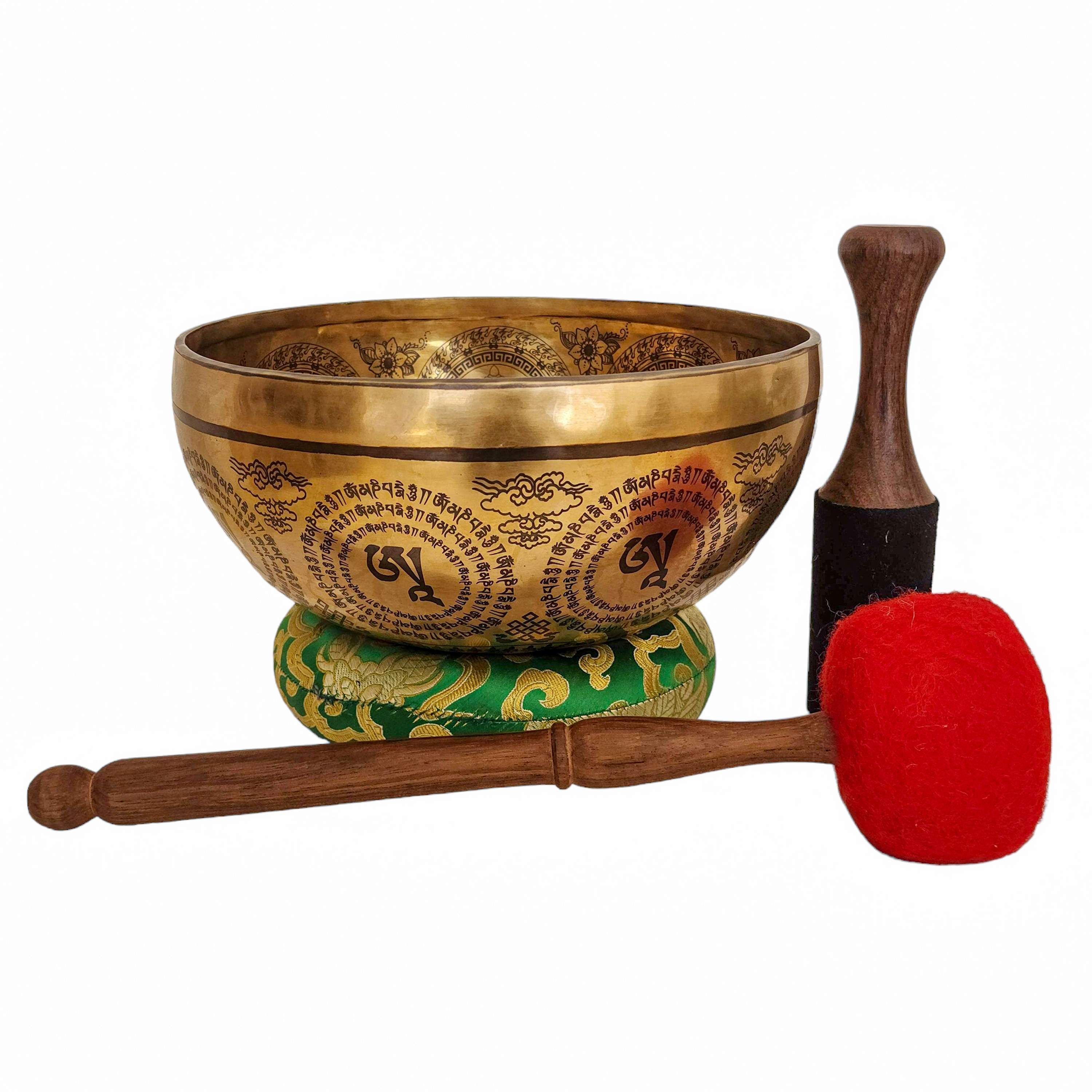 Singing Bowl, Buddhist Hand Beaten, <span Style=