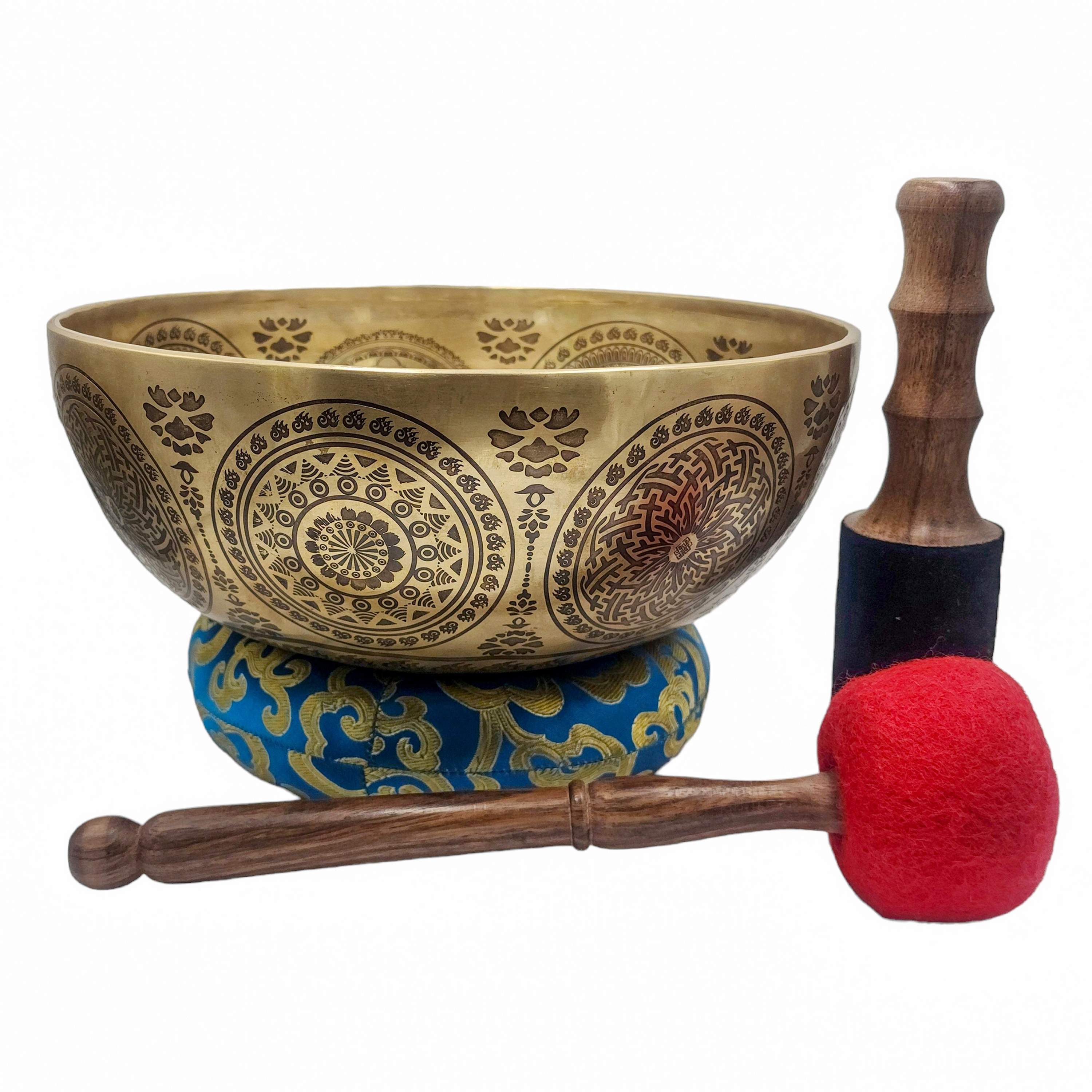 Singing Bowl, Buddhist Hand Beaten, <span Style=