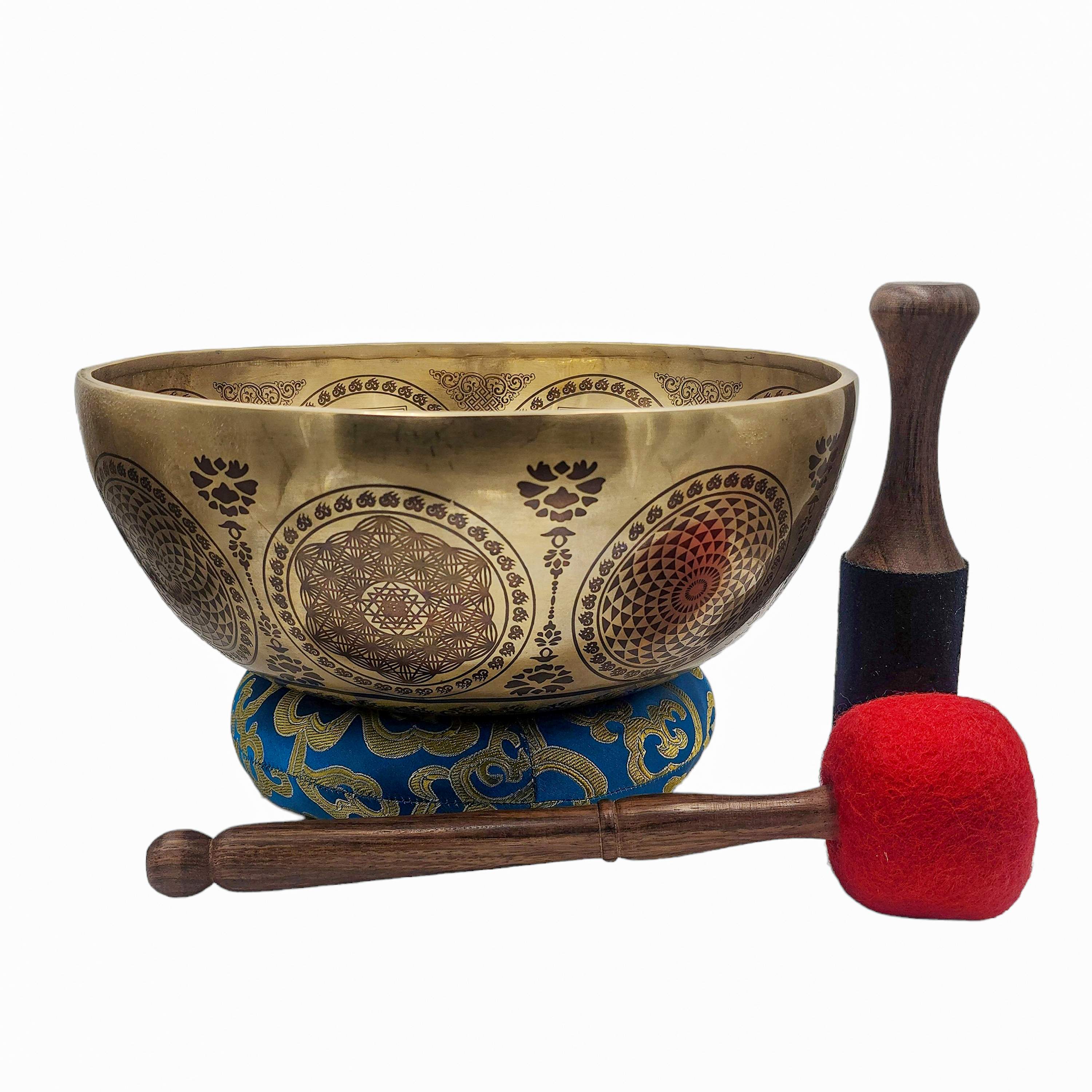 Singing Bowl, Buddhist Hand Beaten, <span Style=