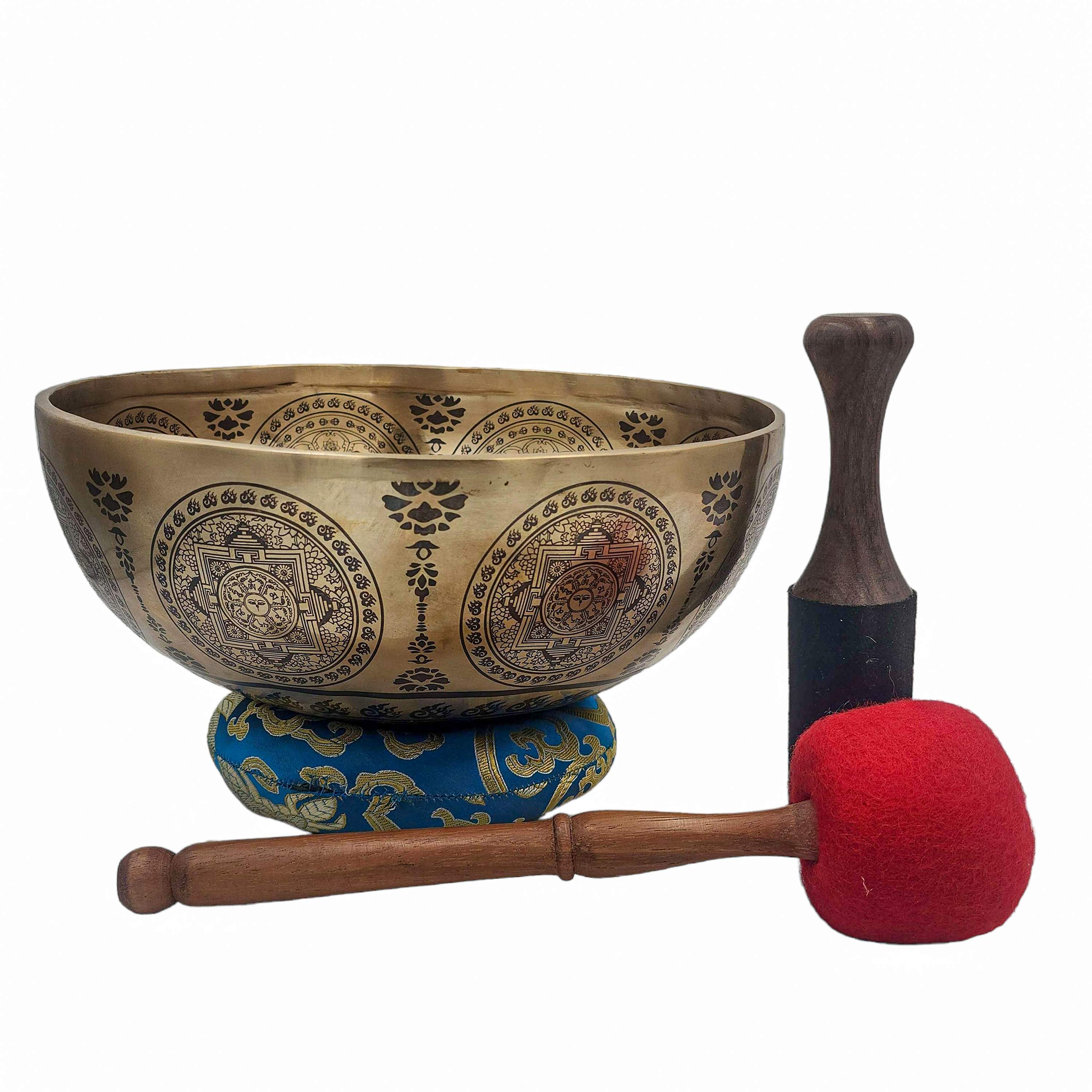 Singing Bowl, Buddhist Hand Beaten, <span Style=