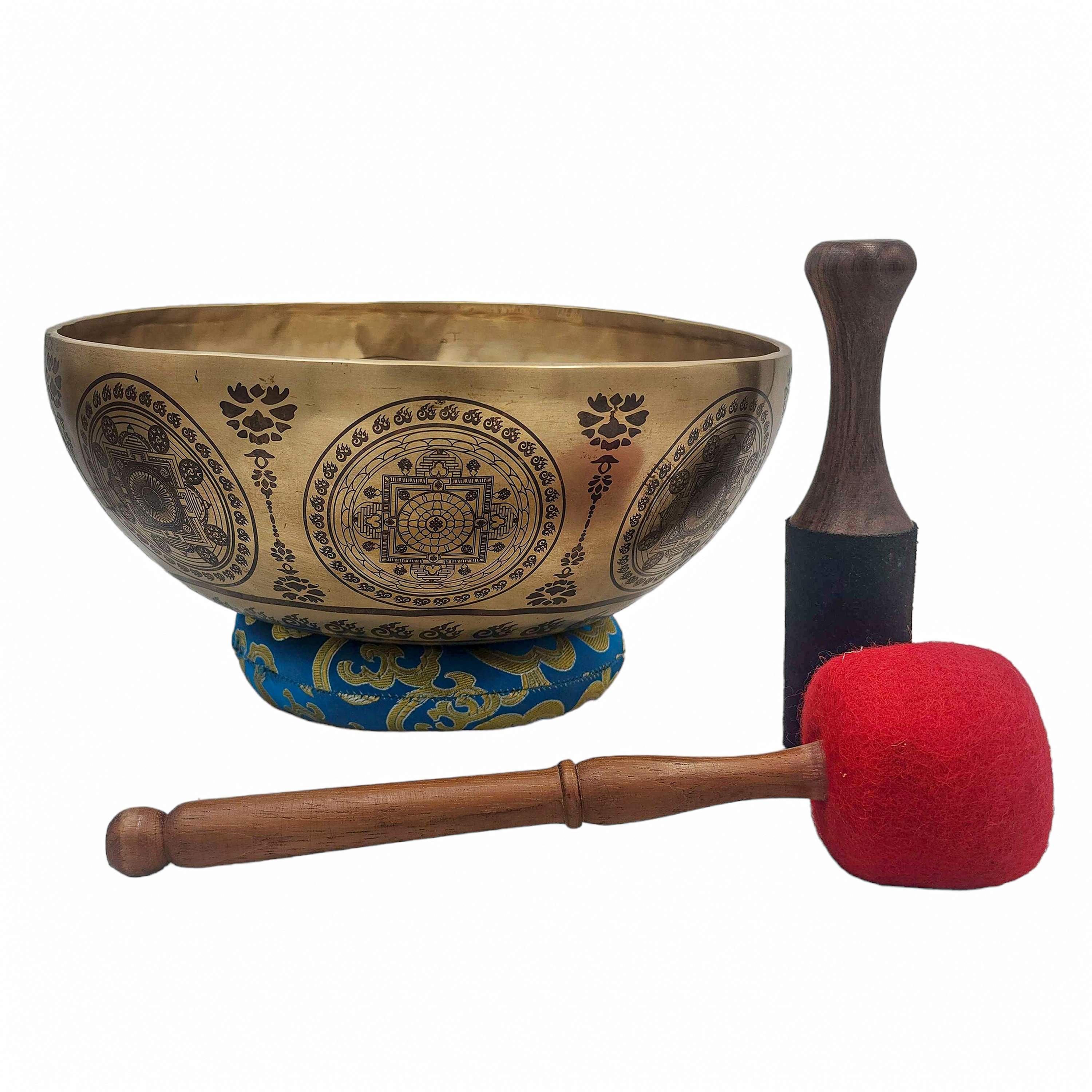 Singing Bowl, Buddhist Hand Beaten, <span Style=