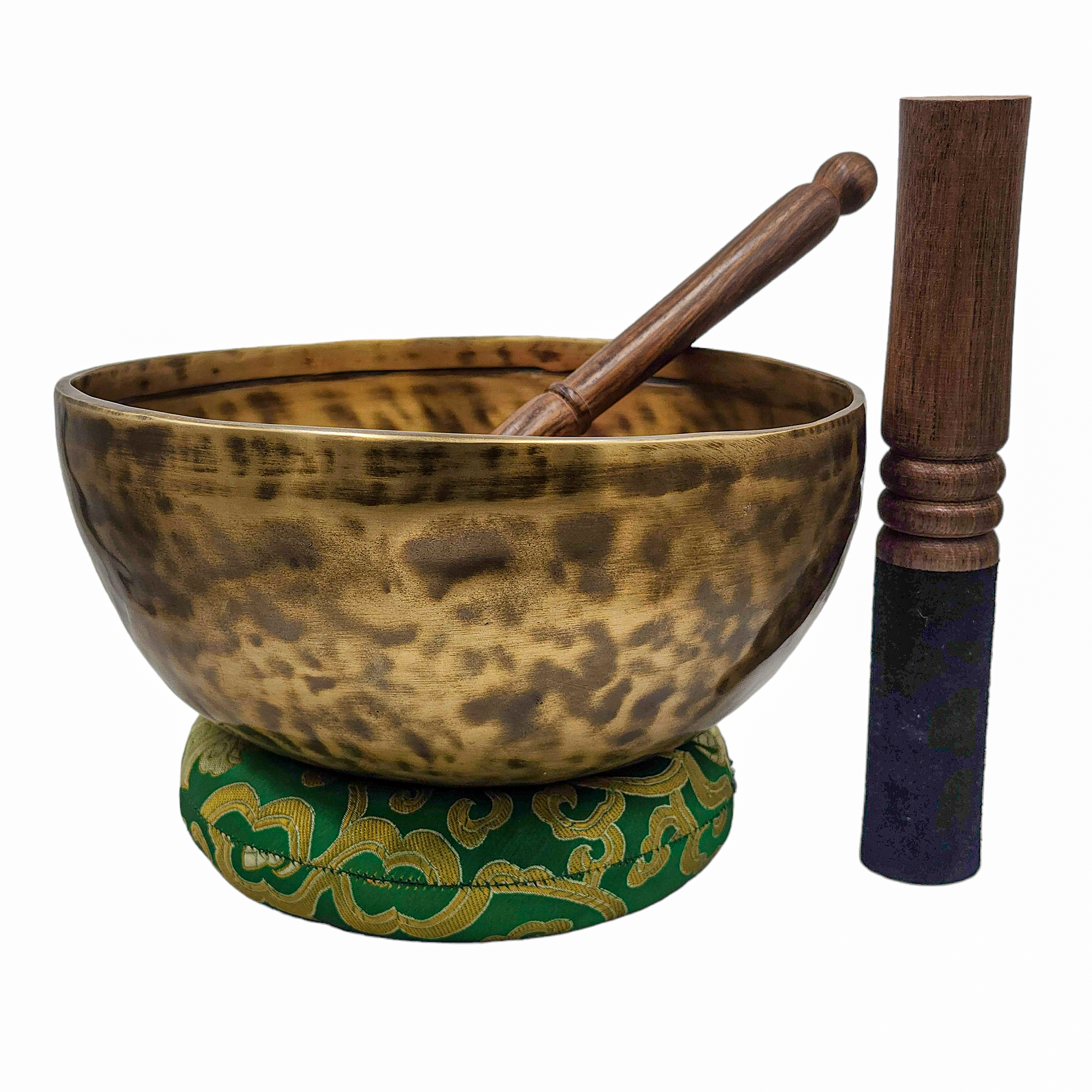 Jambati Singing Bowl, Tiger antique, Buddhist Hand Beaten, Antique ...