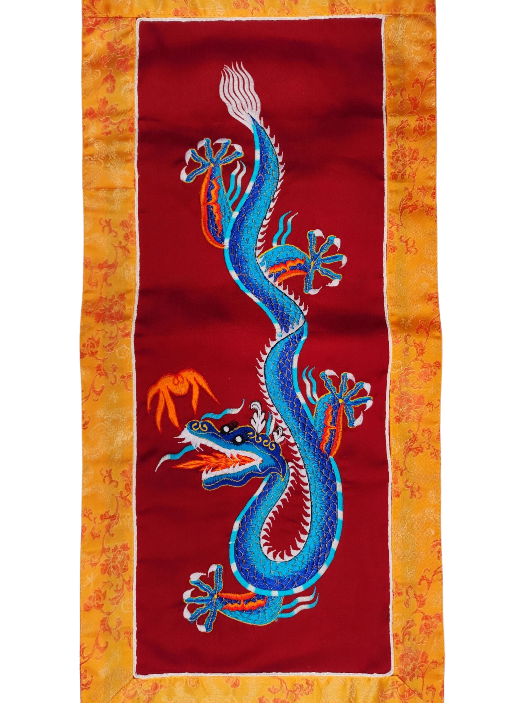 Tibetan Cochin Brocade Wall Hanging <span Style=