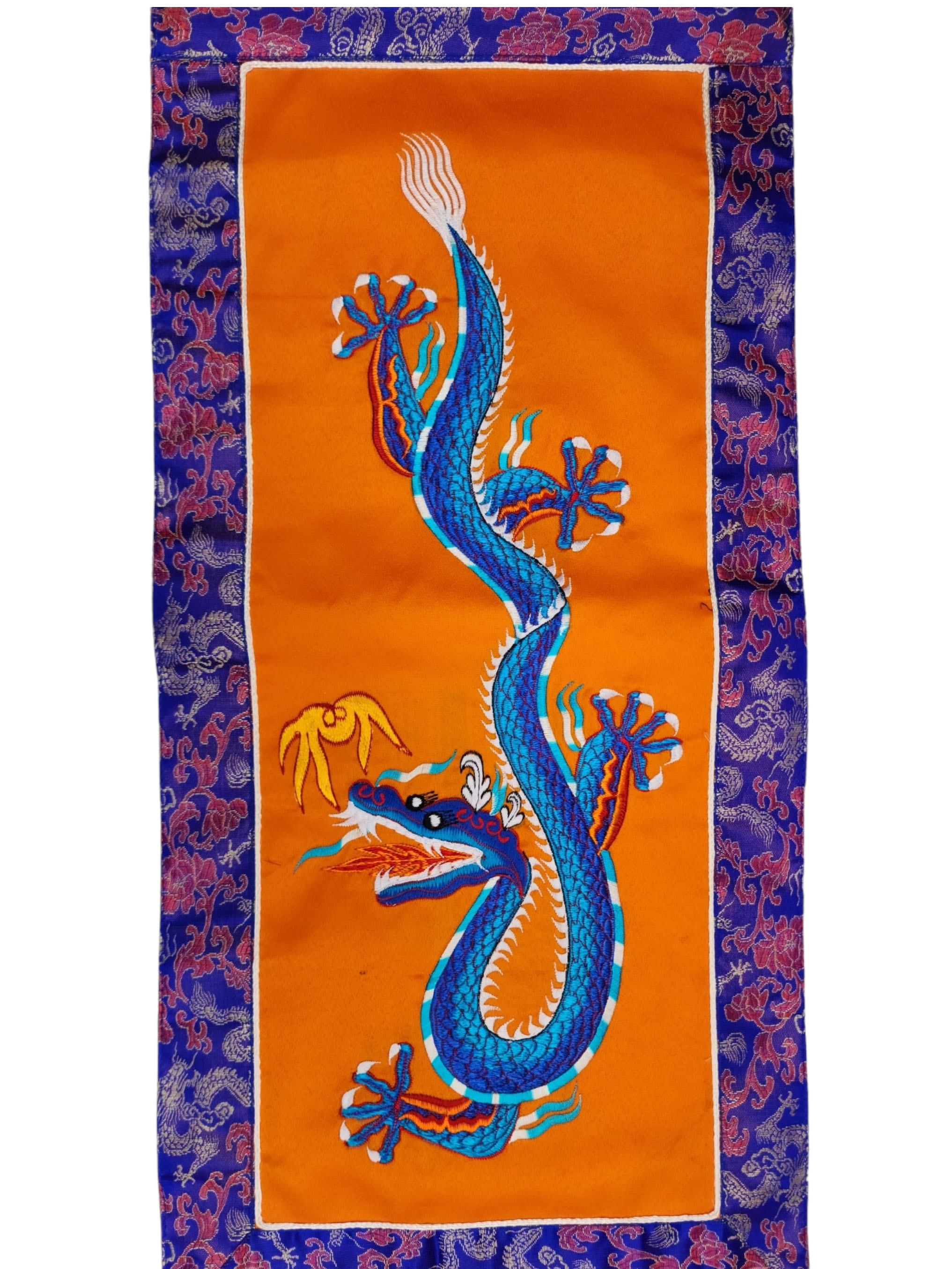 Tibetan Cochin Brocade Wall Hanging <span Style=