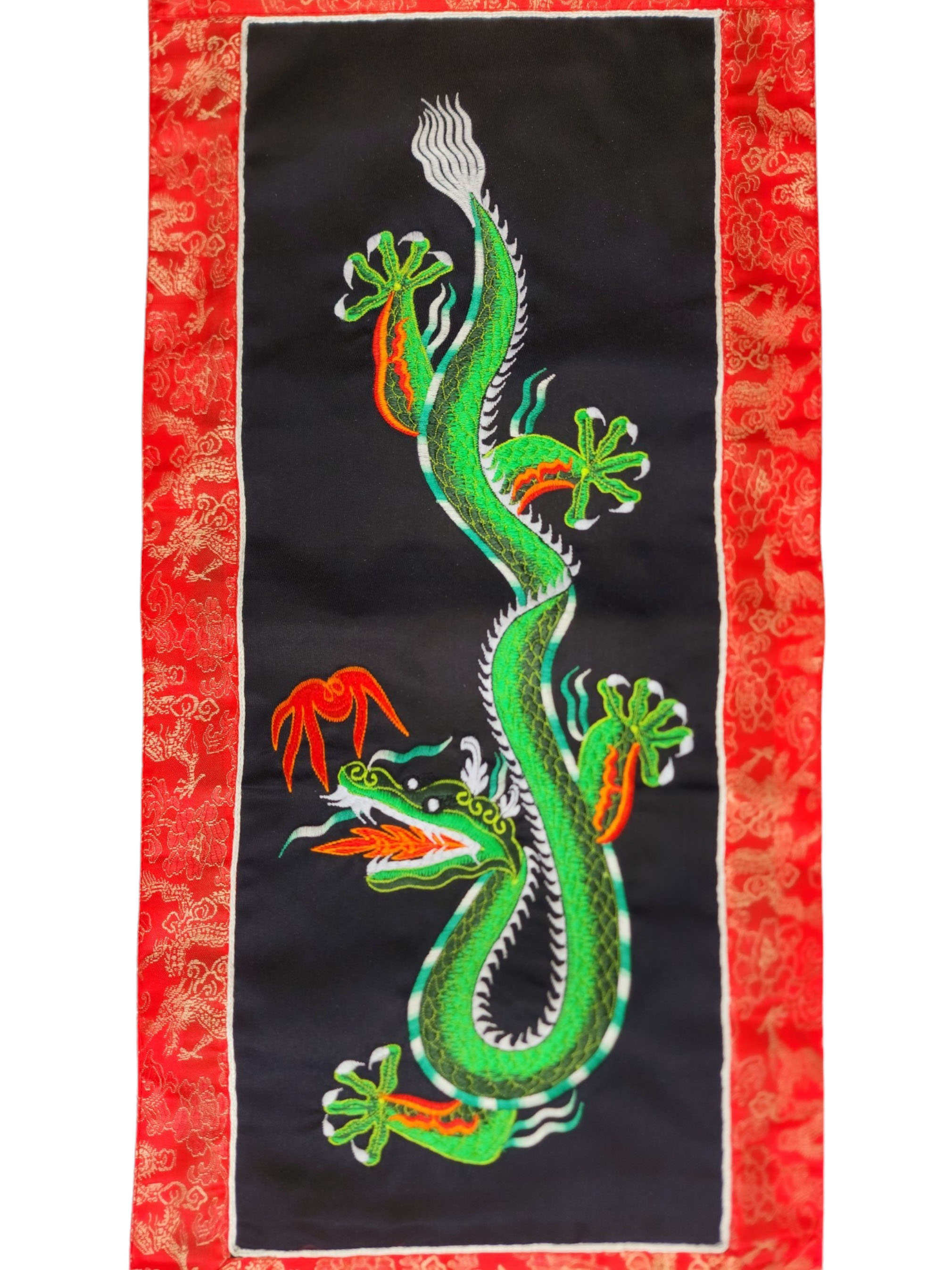 Tibetan Cochin Brocade Wall Hanging <span Style=