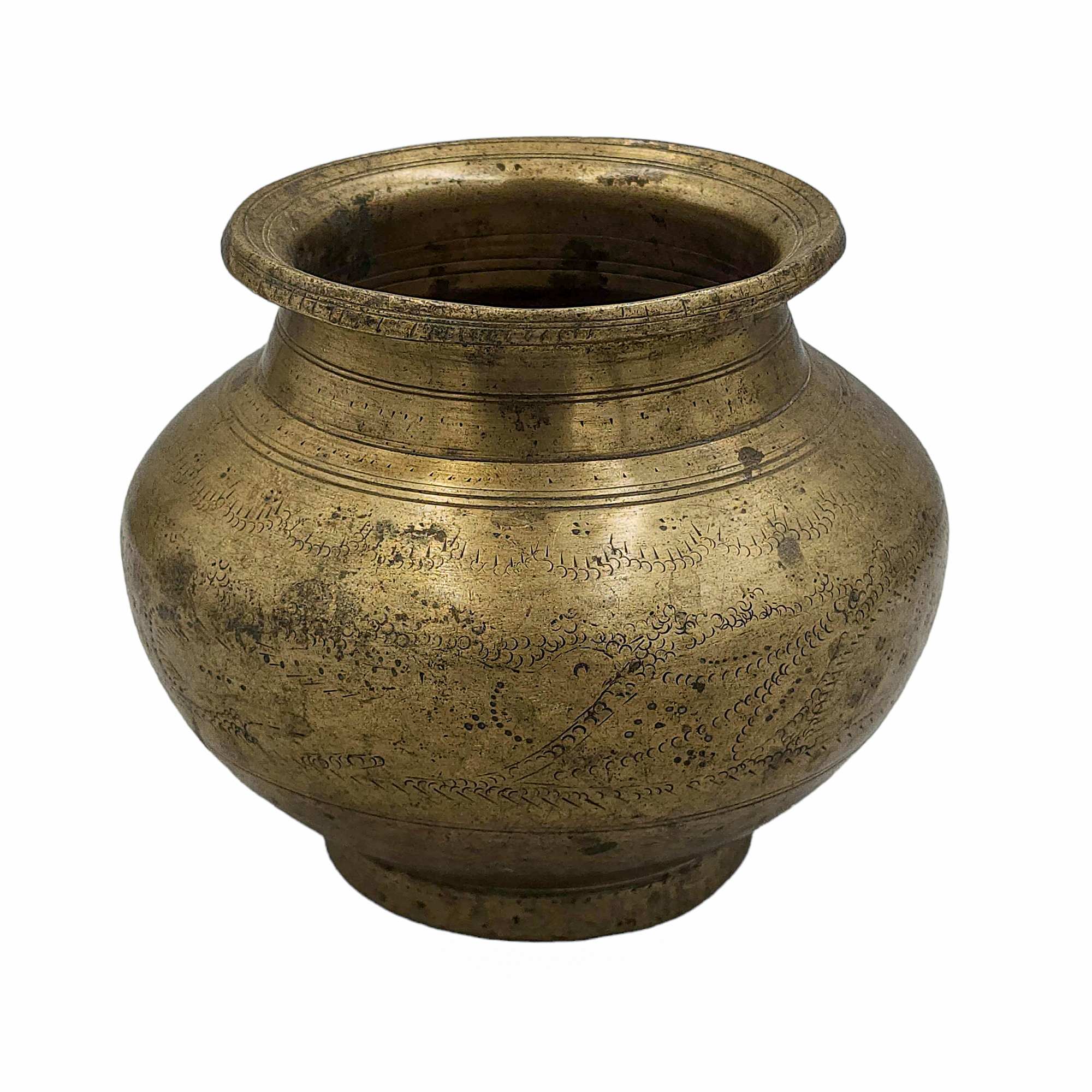 Traditional Metal Offering Bowl, water Pot Or Lota