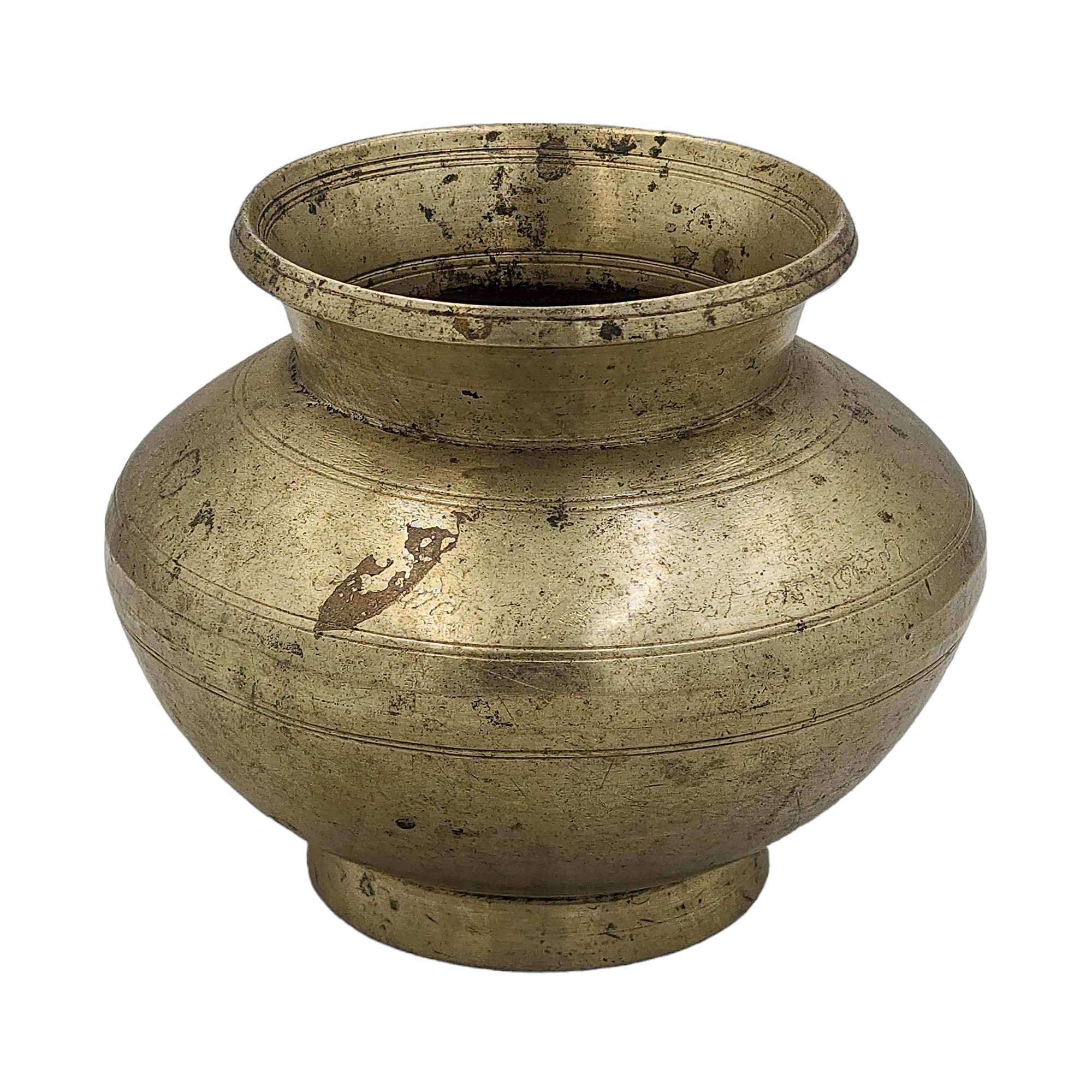 Traditional Metal Offering Bowl, water Pot Or Lota