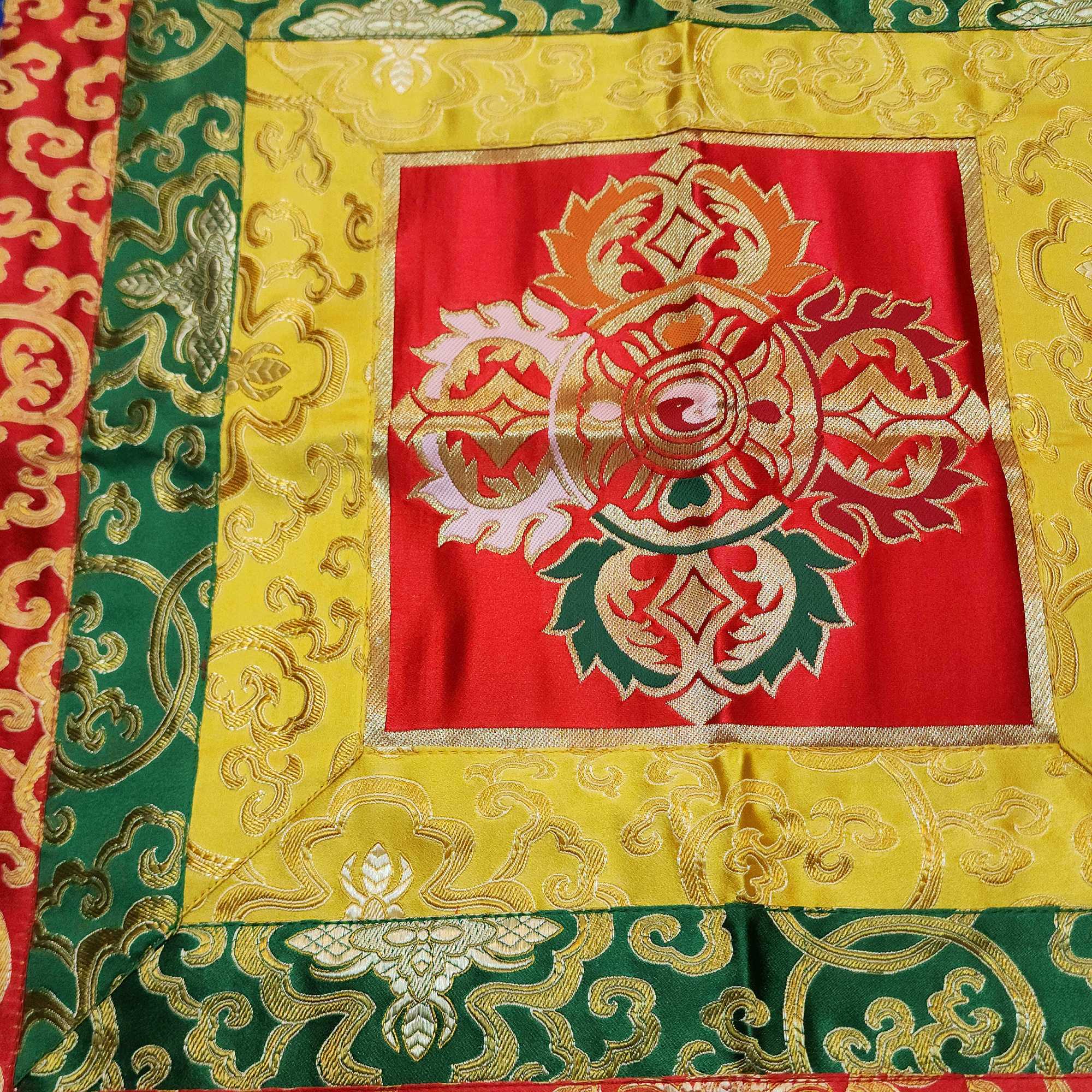 Tibetan Cochin Brocade Wall Hanging <span Style=