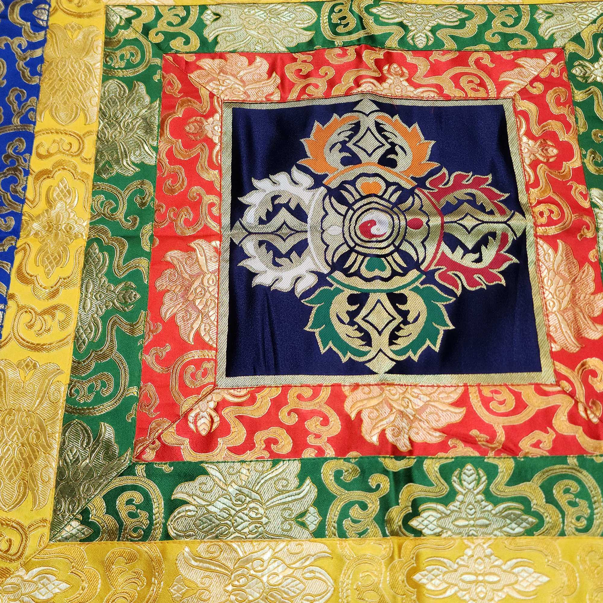 Tibetan Cochin Brocade Wall Hanging <span Style=