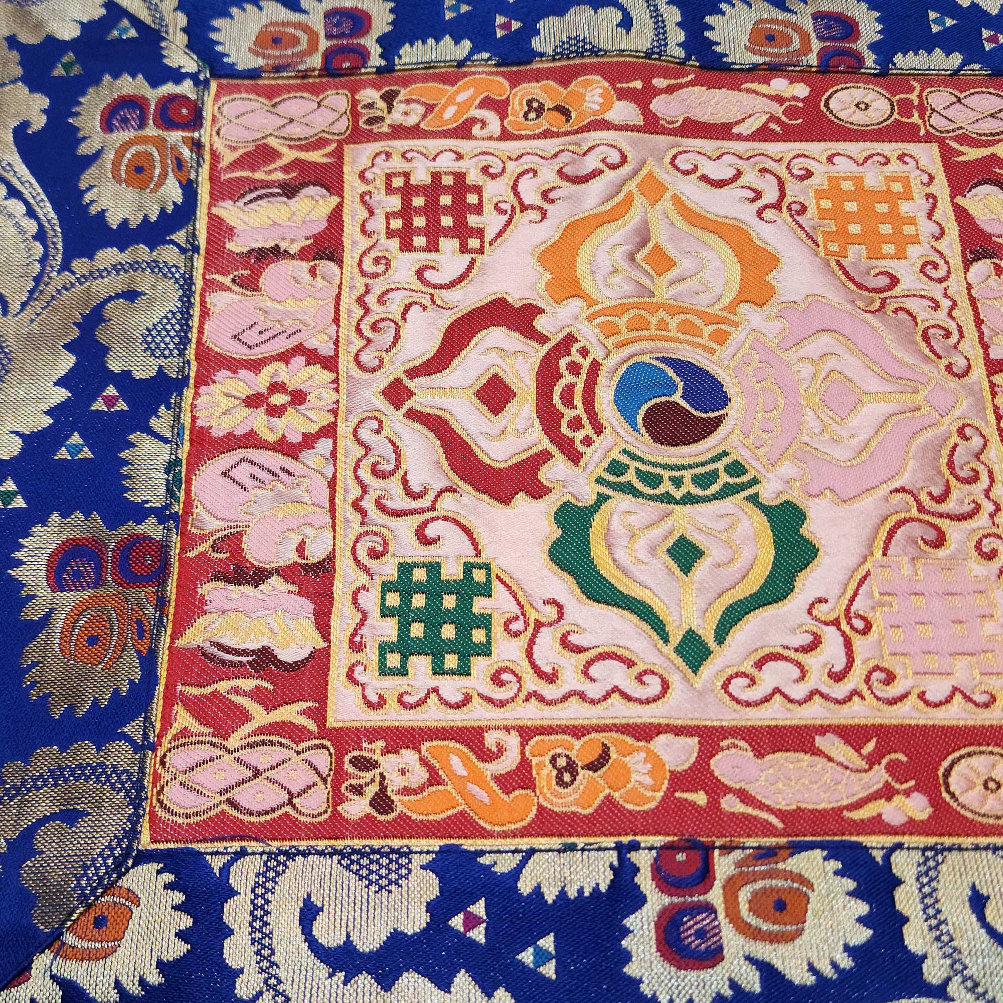 Tibetan Cochin Brocade Wall Hanging <span Style=