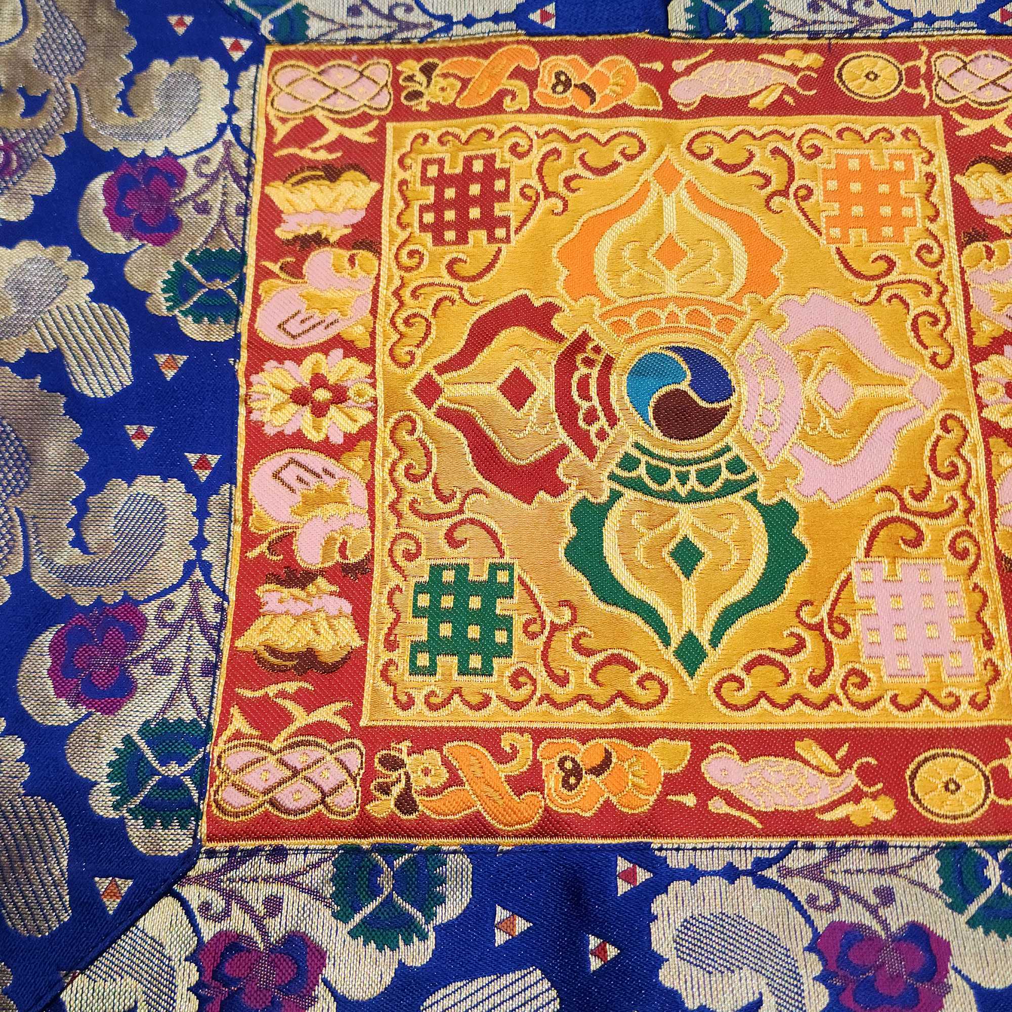 Tibetan Cochin Brocade Table Cloth <span Style=