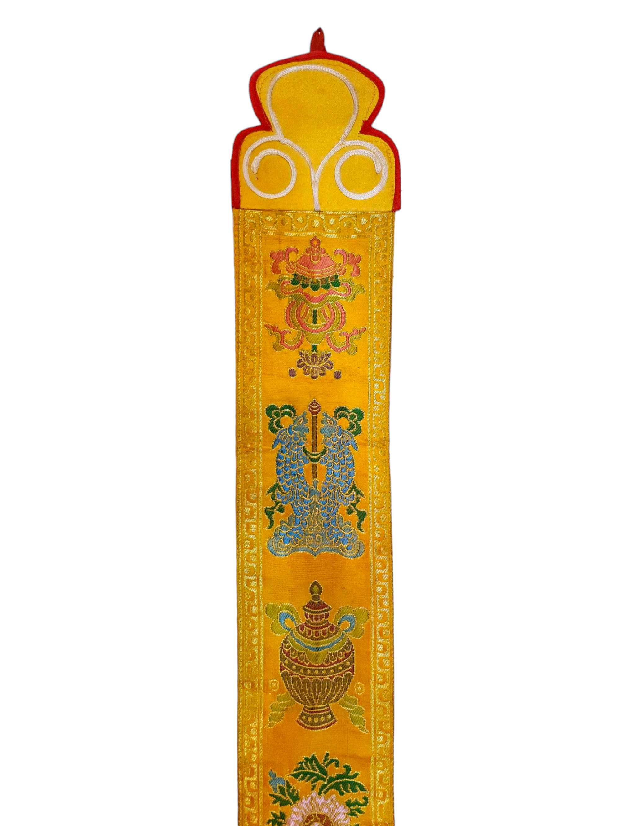 Tibetan Cochin Brocade Wall Hanging <span Style=