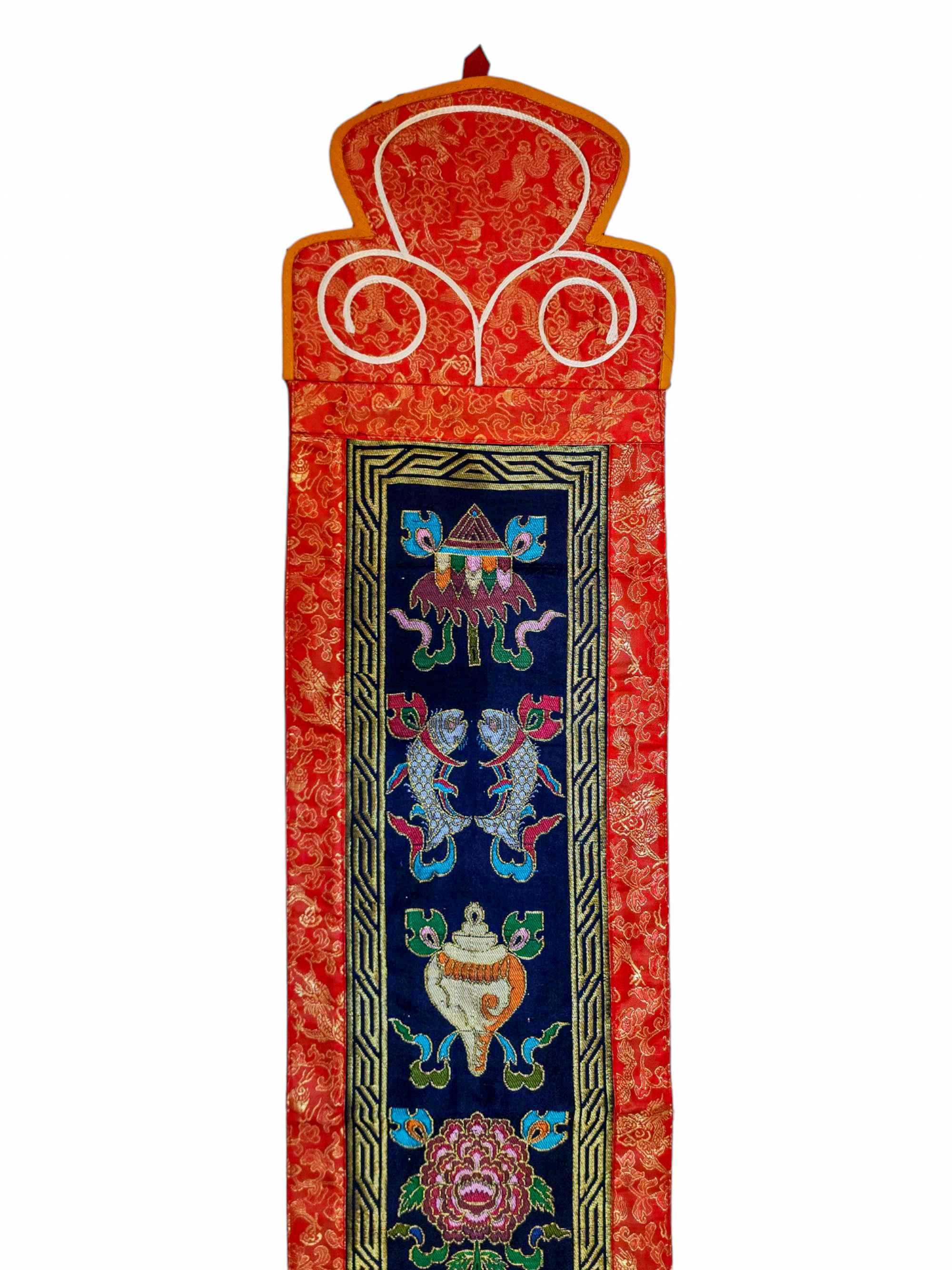 Tibetan Cochin Brocade Wall Hanging <span Style=