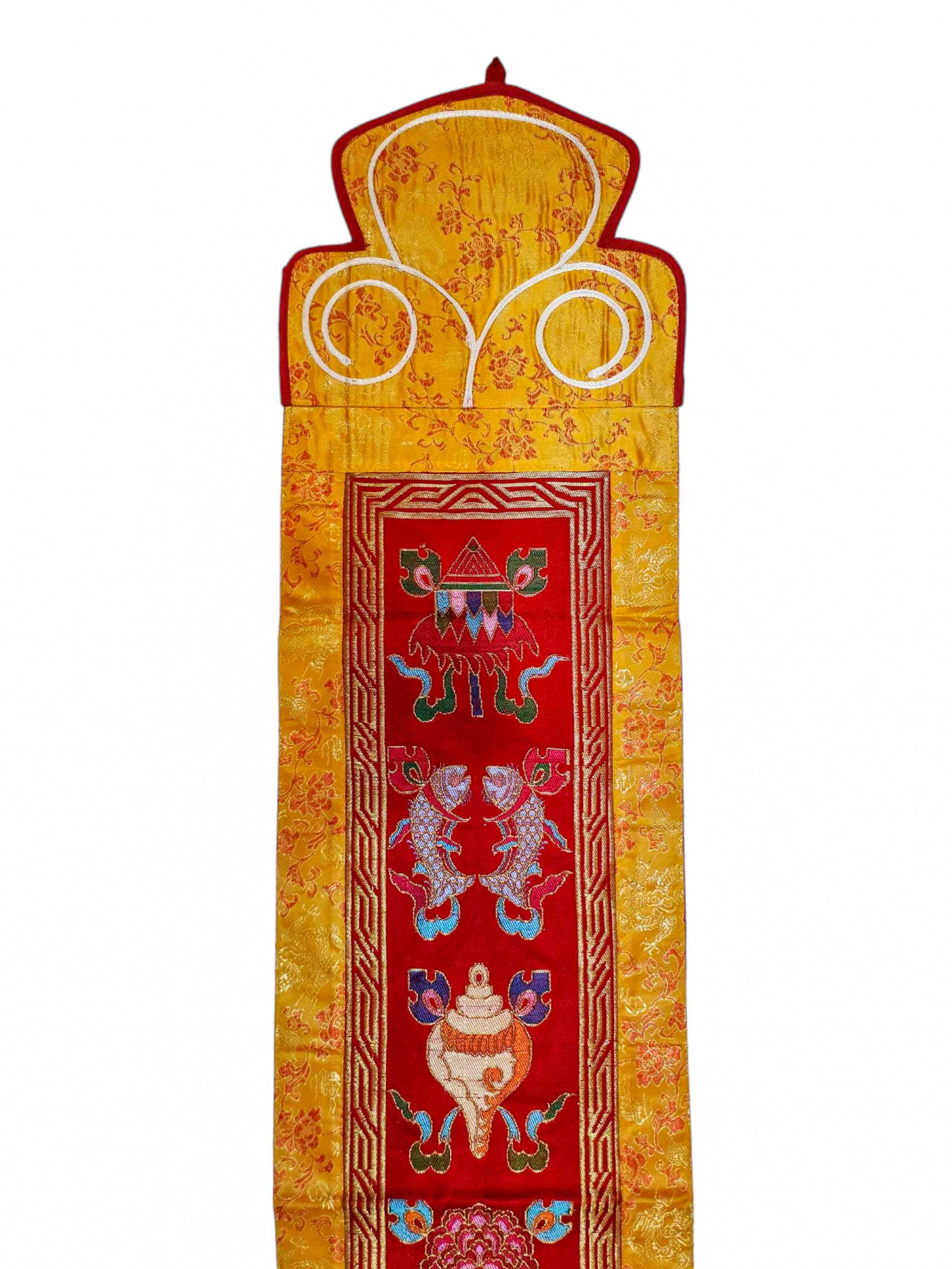 Tibetan Cochin Brocade Wall Hanging <span Style=