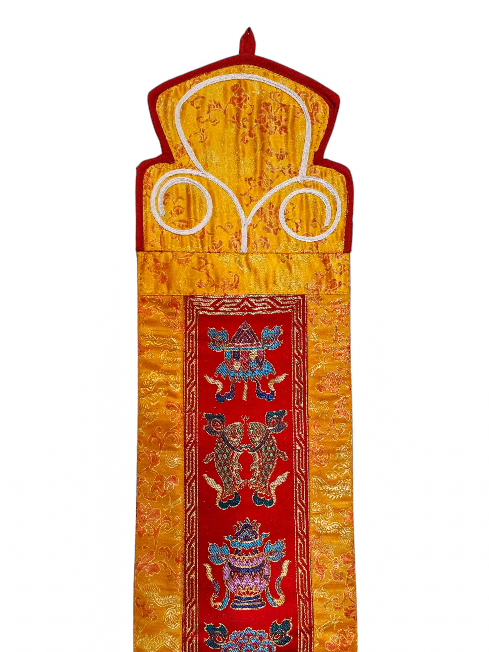 Tibetan Cochin Brocade Wall Hanging <span Style=