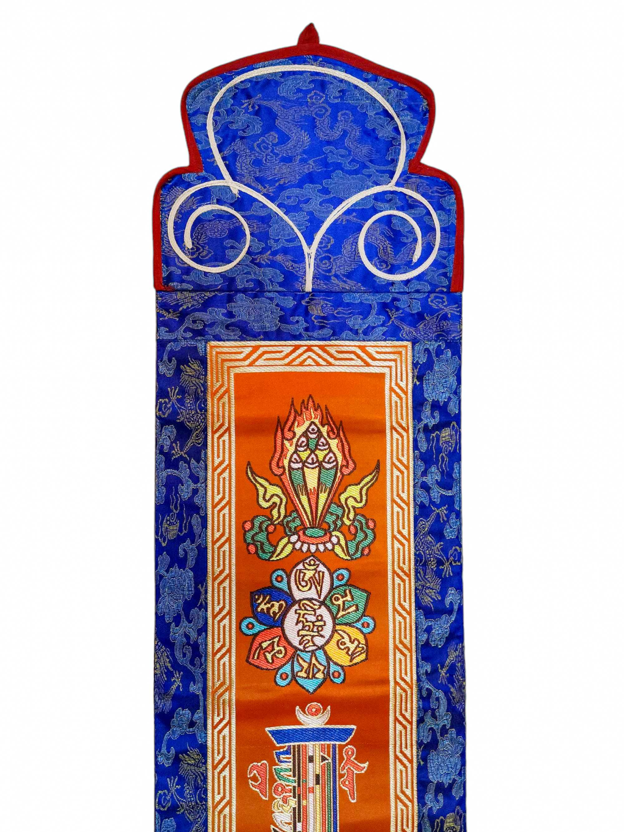 Tibetan Cochin Brocade Wall Hanging <span Style=