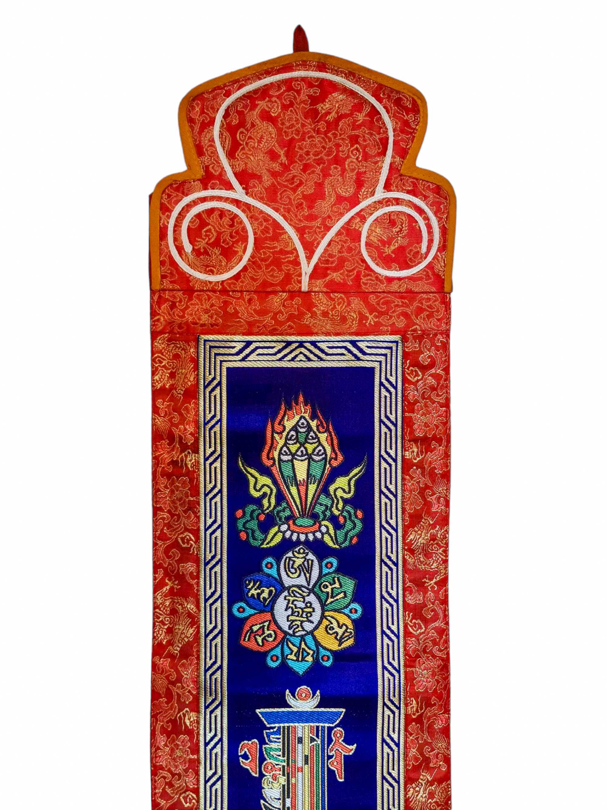 Tibetan Cochin Brocade Wall Hanging <span Style=