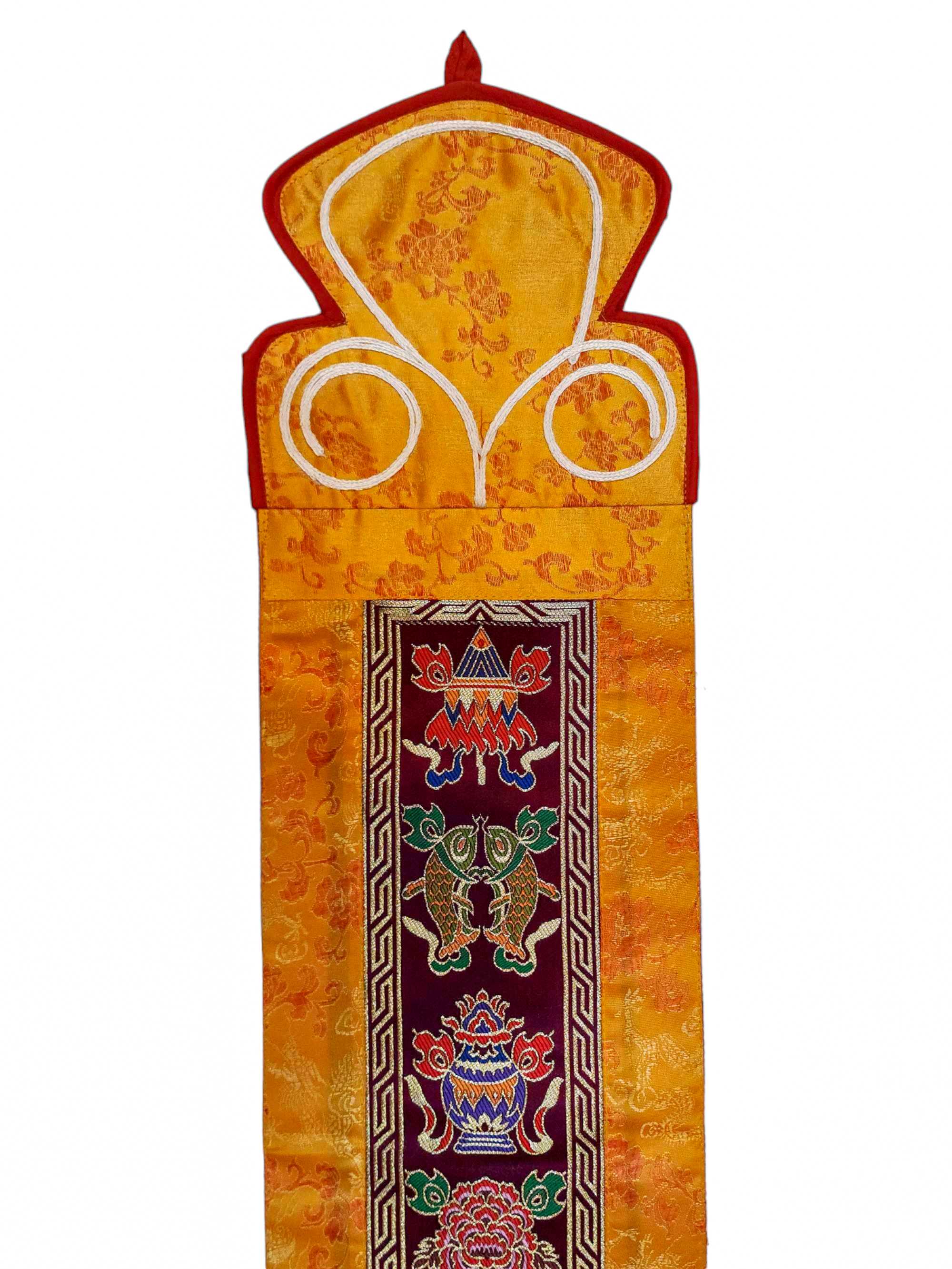 Tibetan Cochin Brocade Wall Hanging <span Style=