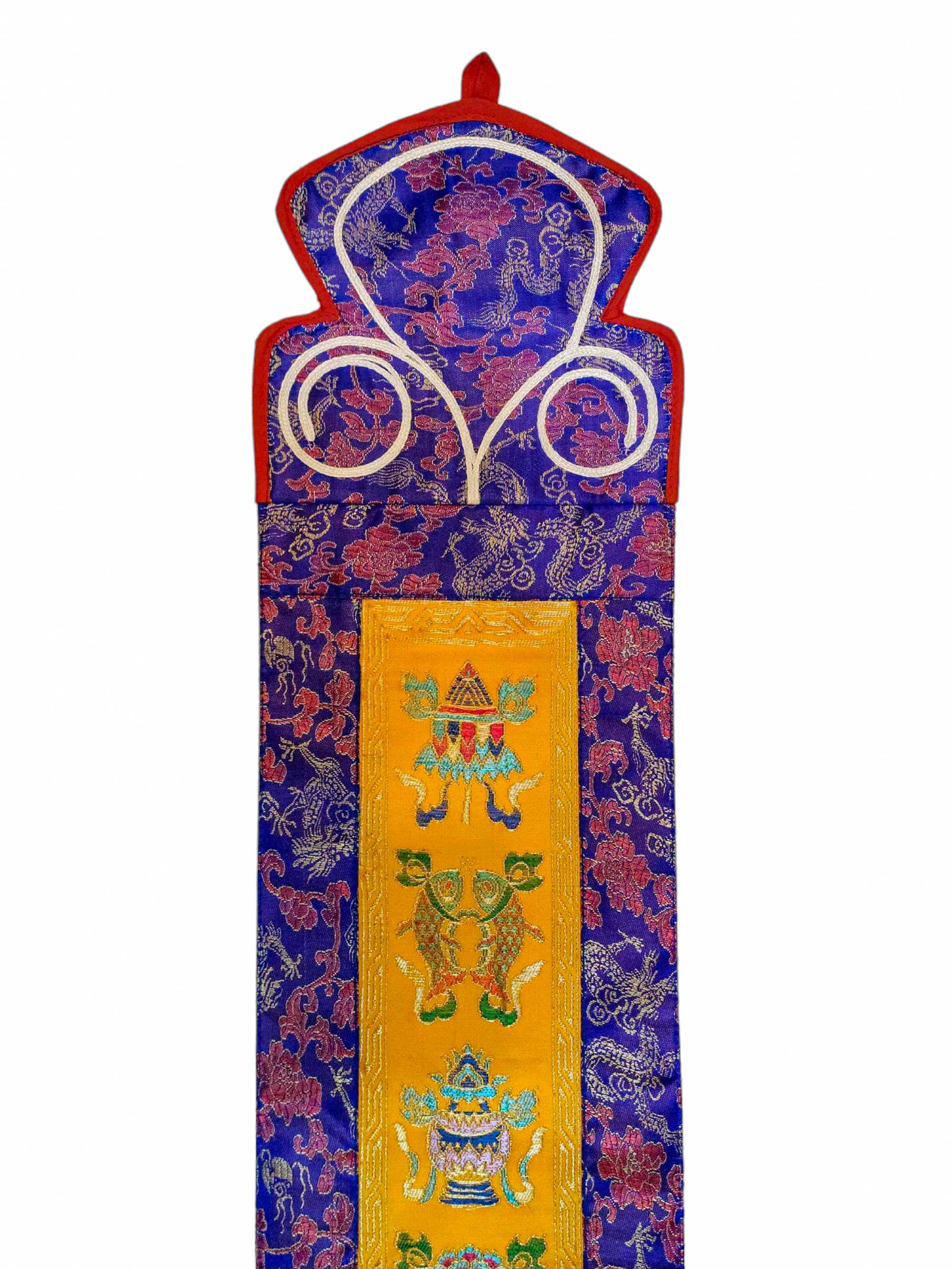 Tibetan Cochin Brocade Wall Hanging <span Style=