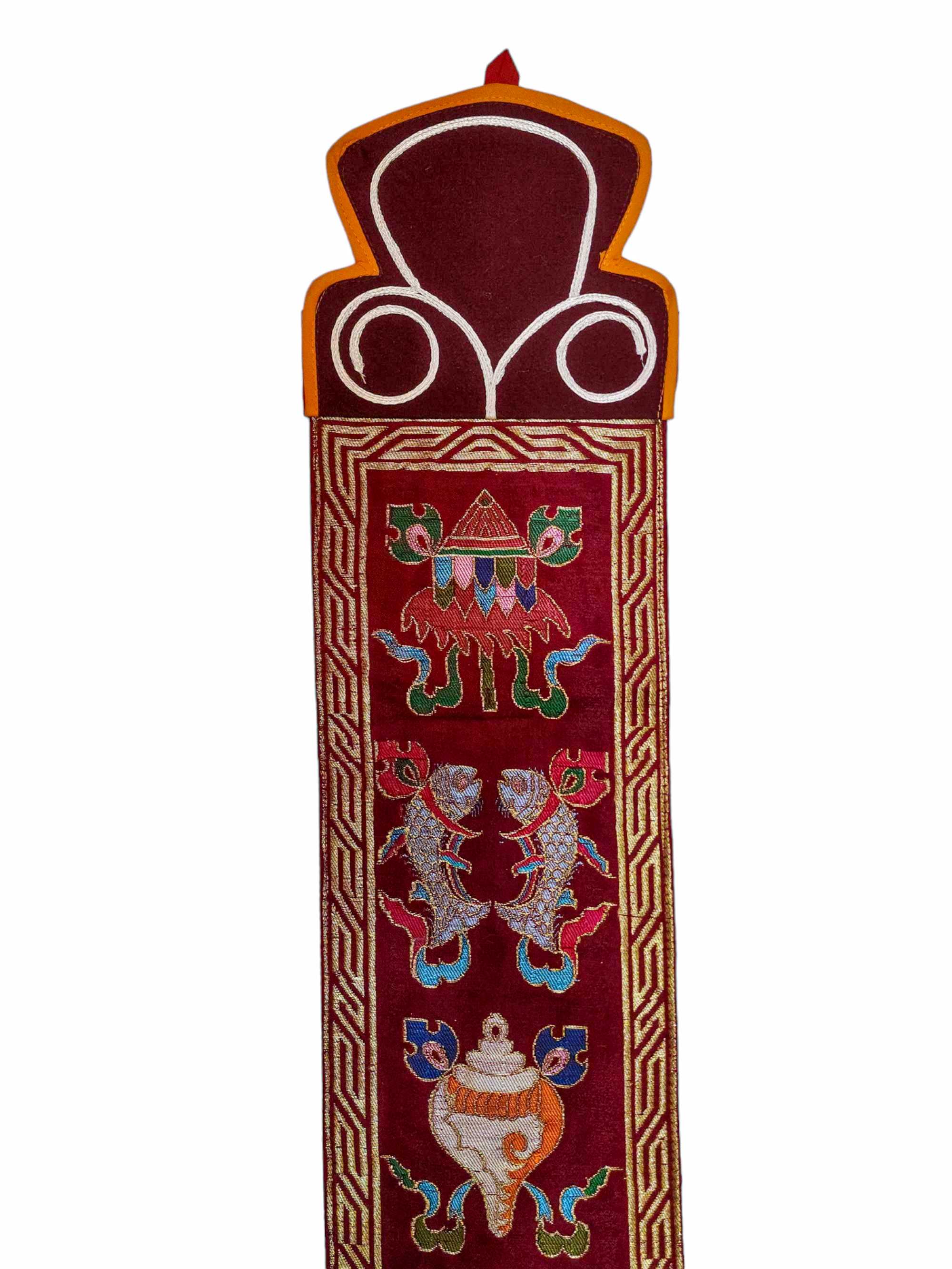 Tibetan Cochin Brocade Wall Hanging <span Style=